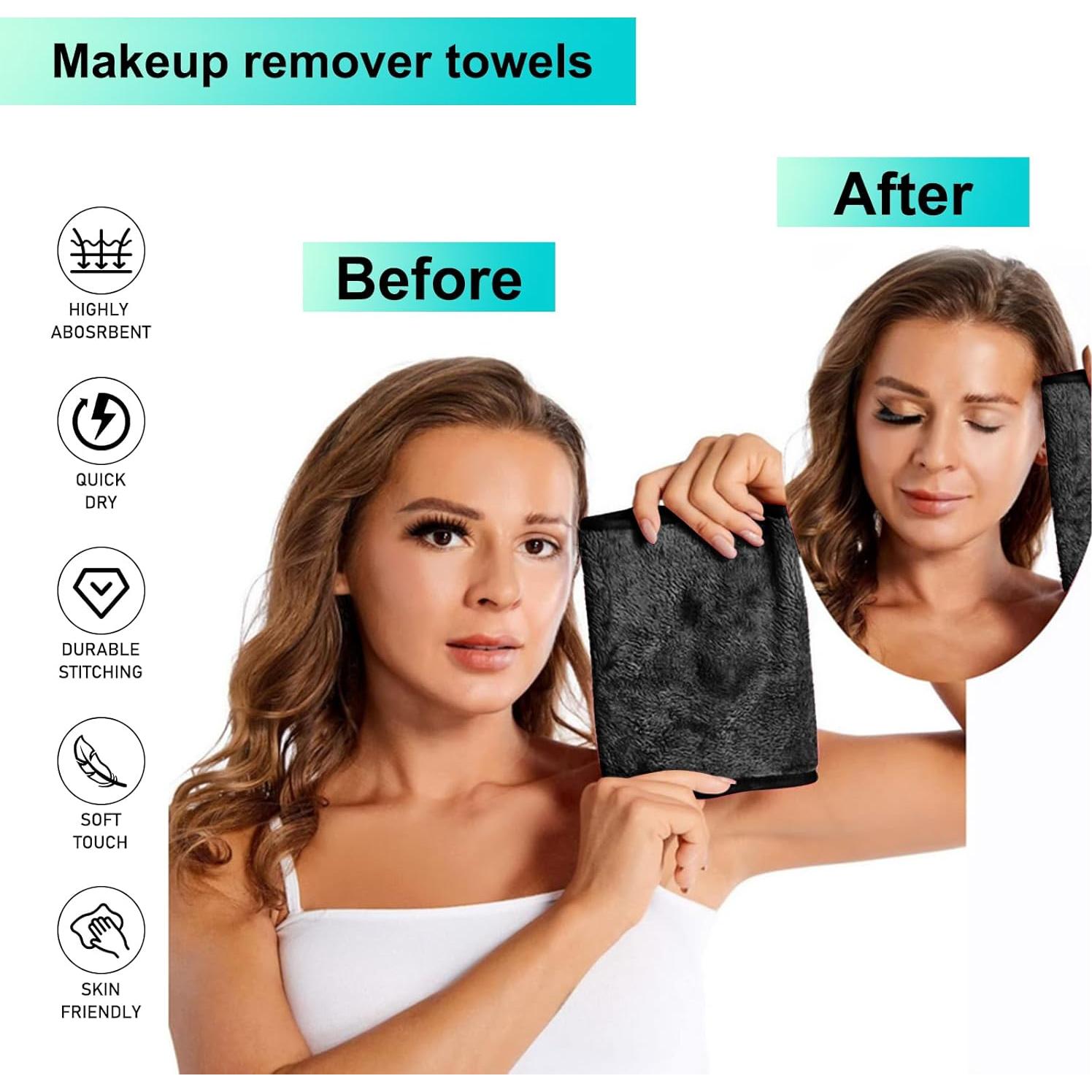 Toalla Facial Reutilizable PleasingCare para Remover Maquillaje