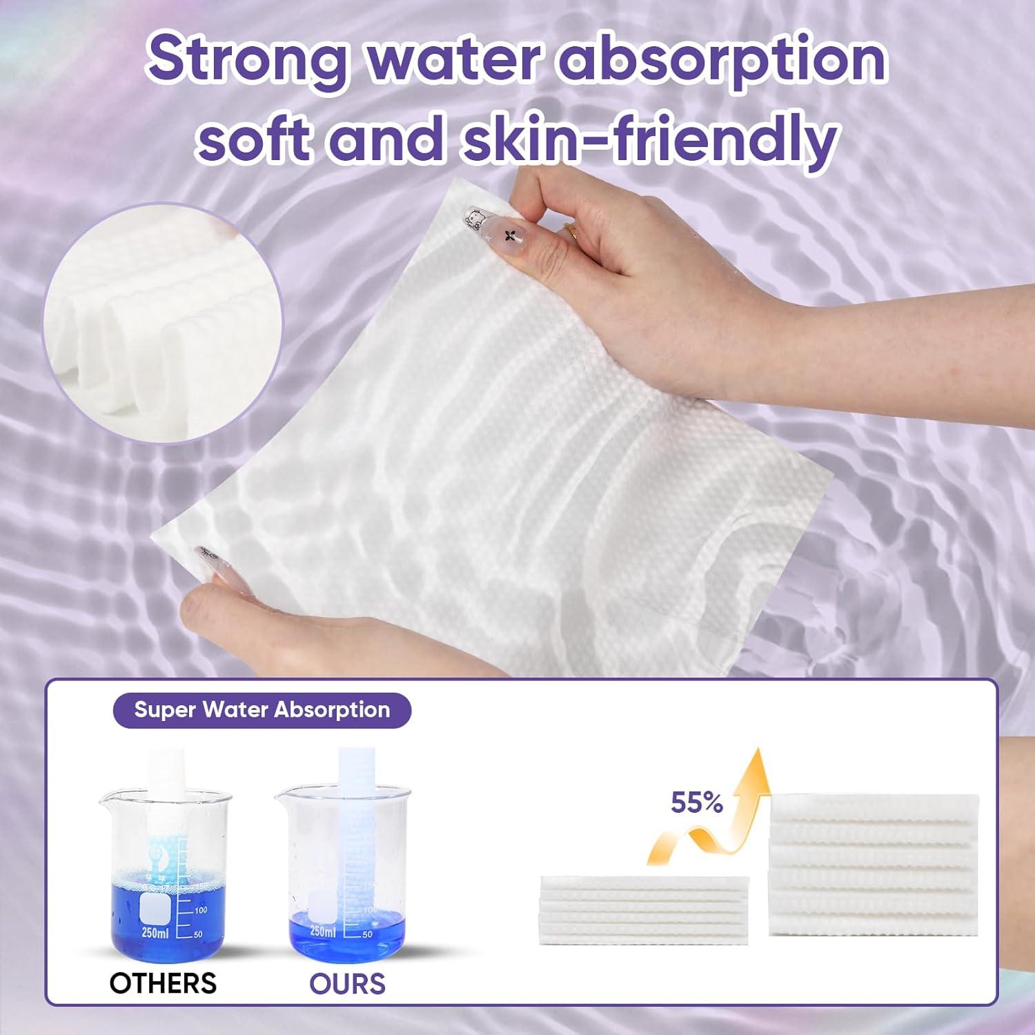 Toallas Desechables C&S 70 Unidades Biodegradables Lyocell