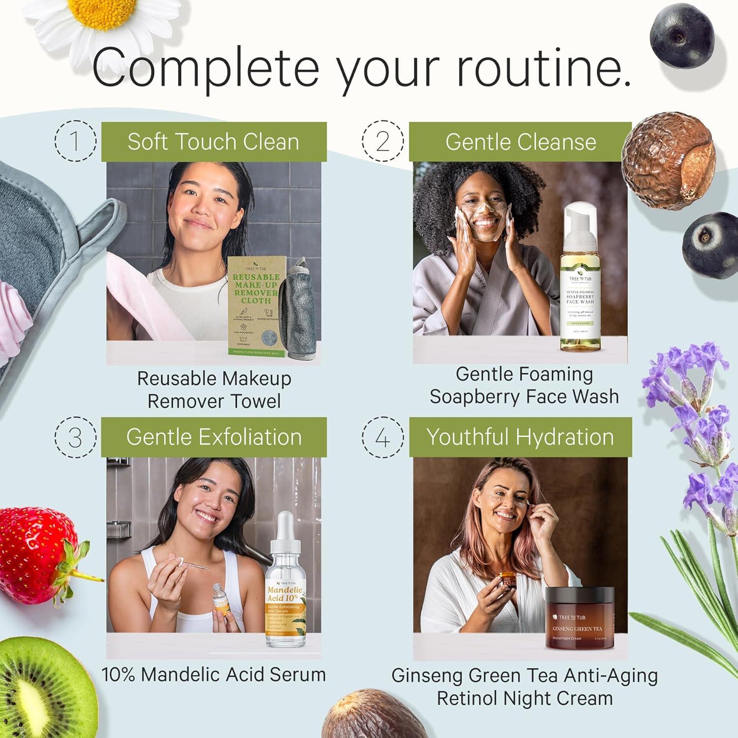 Paño Desmaquillante Reutilizable Tree To Tub Rosa - Microfibra Suave