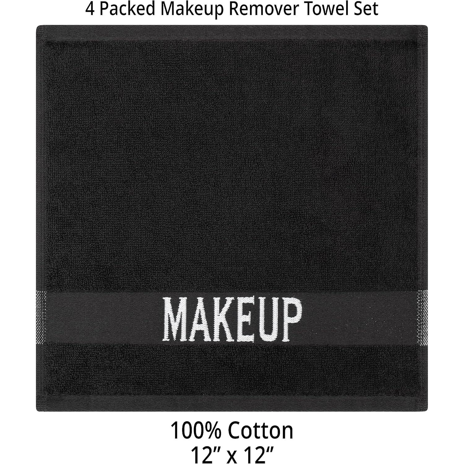 Toallas Desmaquillantes de Algodón Paradise 4 Piezas 30x30 cm