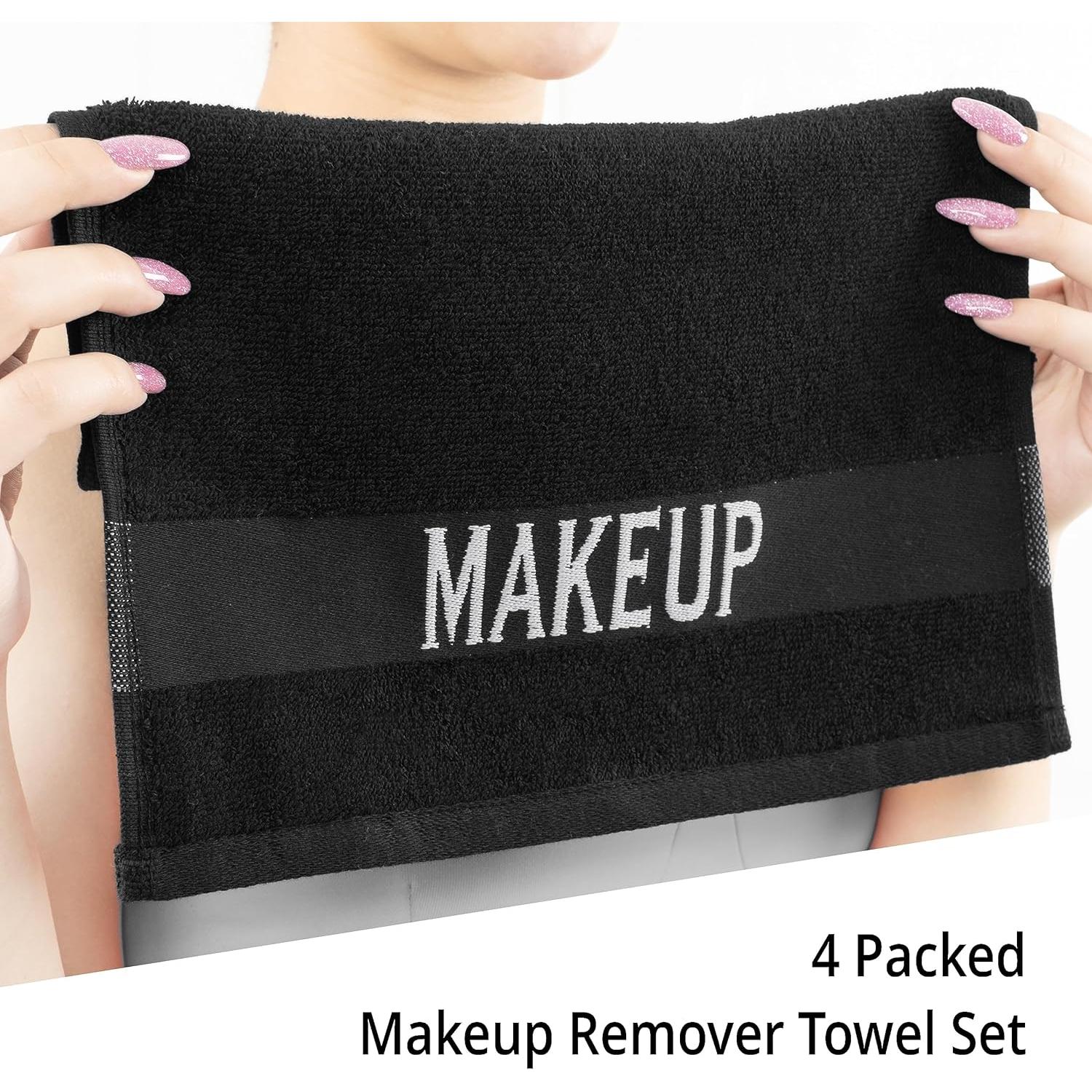 Toallas Desmaquillantes de Algodón Paradise 4 Piezas 30x30 cm