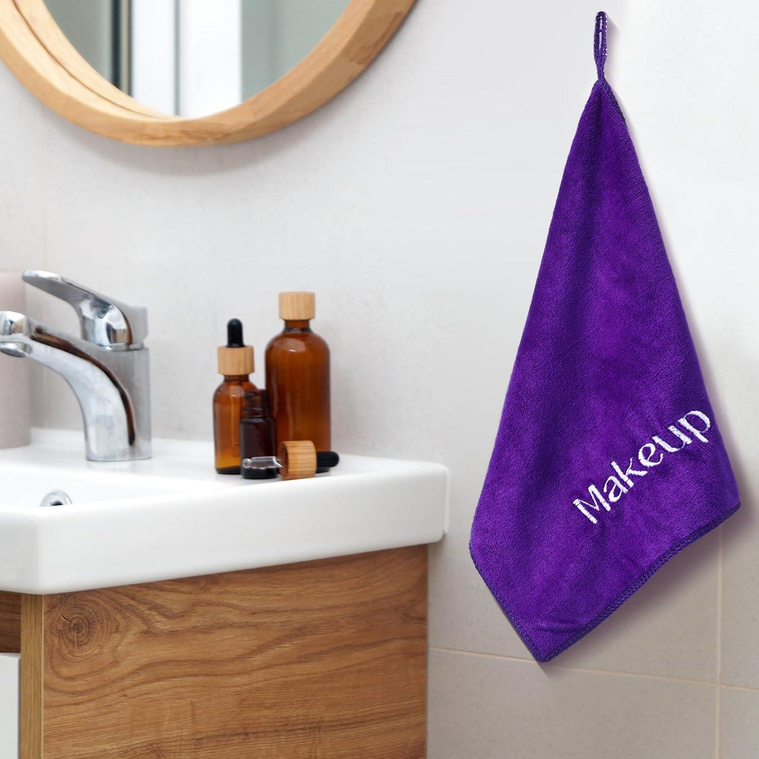 Paquete de 12 Toallas Desmaquillantes Reutilizables HunnmingRe 33x33cm