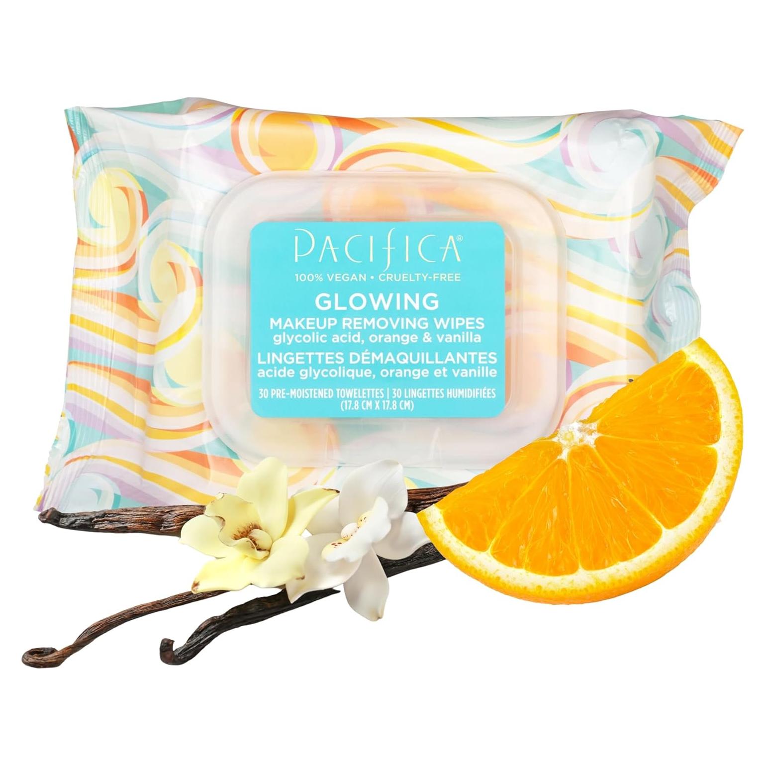 Toallitas Desmaquillantes Pacifica 30 Unidades - Exfoliantes Veganas