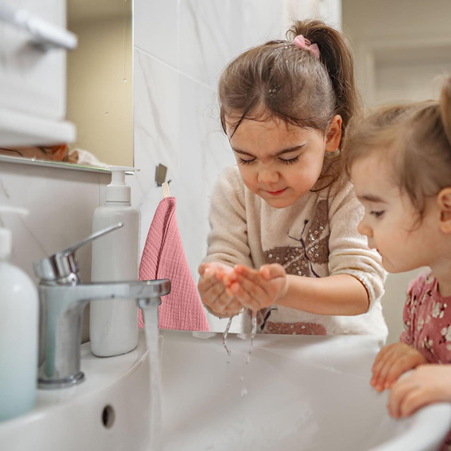 Paquete de 4 Toallas Faciales Reutilizables Qianyu 23x23 cm