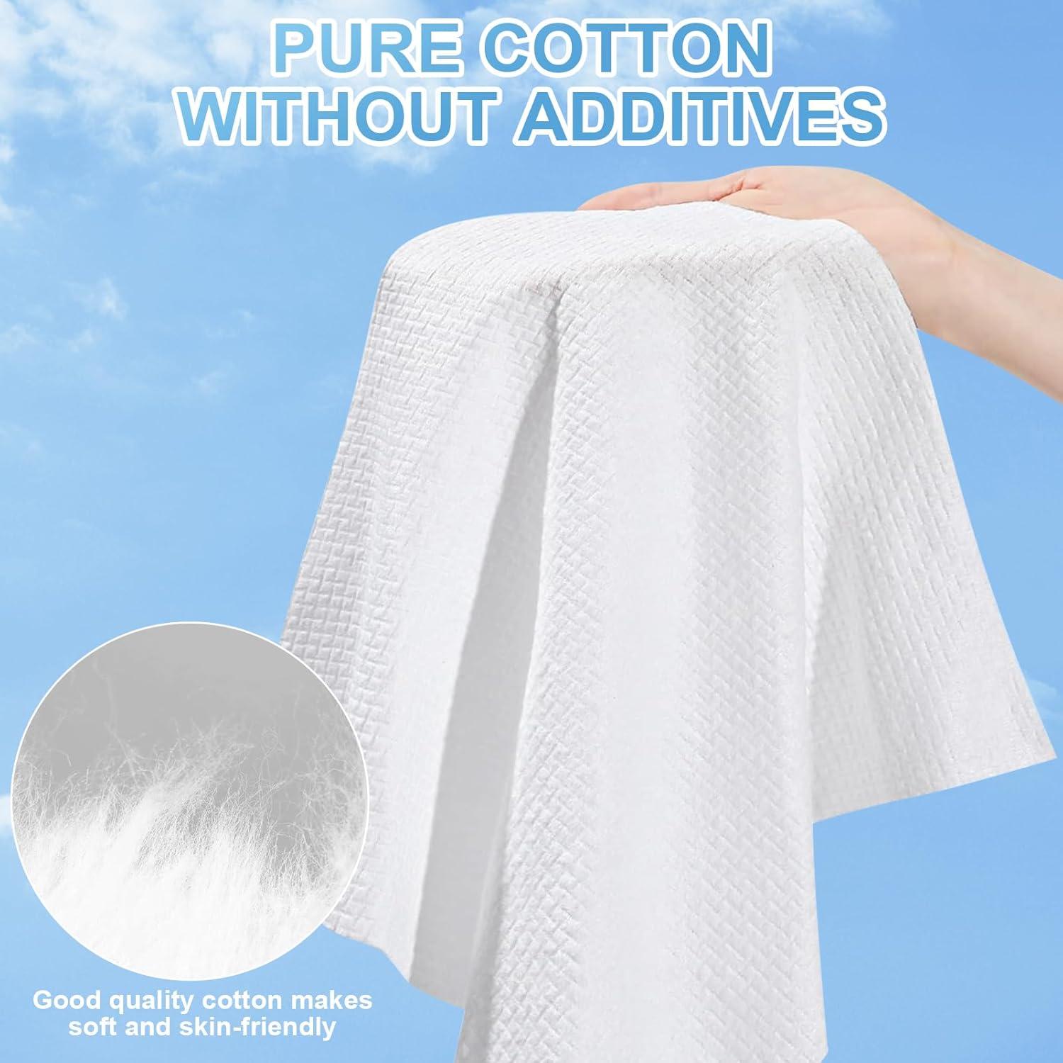 Toallas desechables para cara 100% biobasadas Hengjia 50 Ct