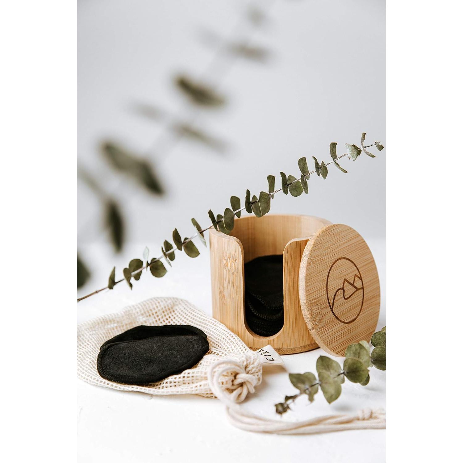 Discos Desmaquillantes Reutilizables EIRA - Algodón y Bambú