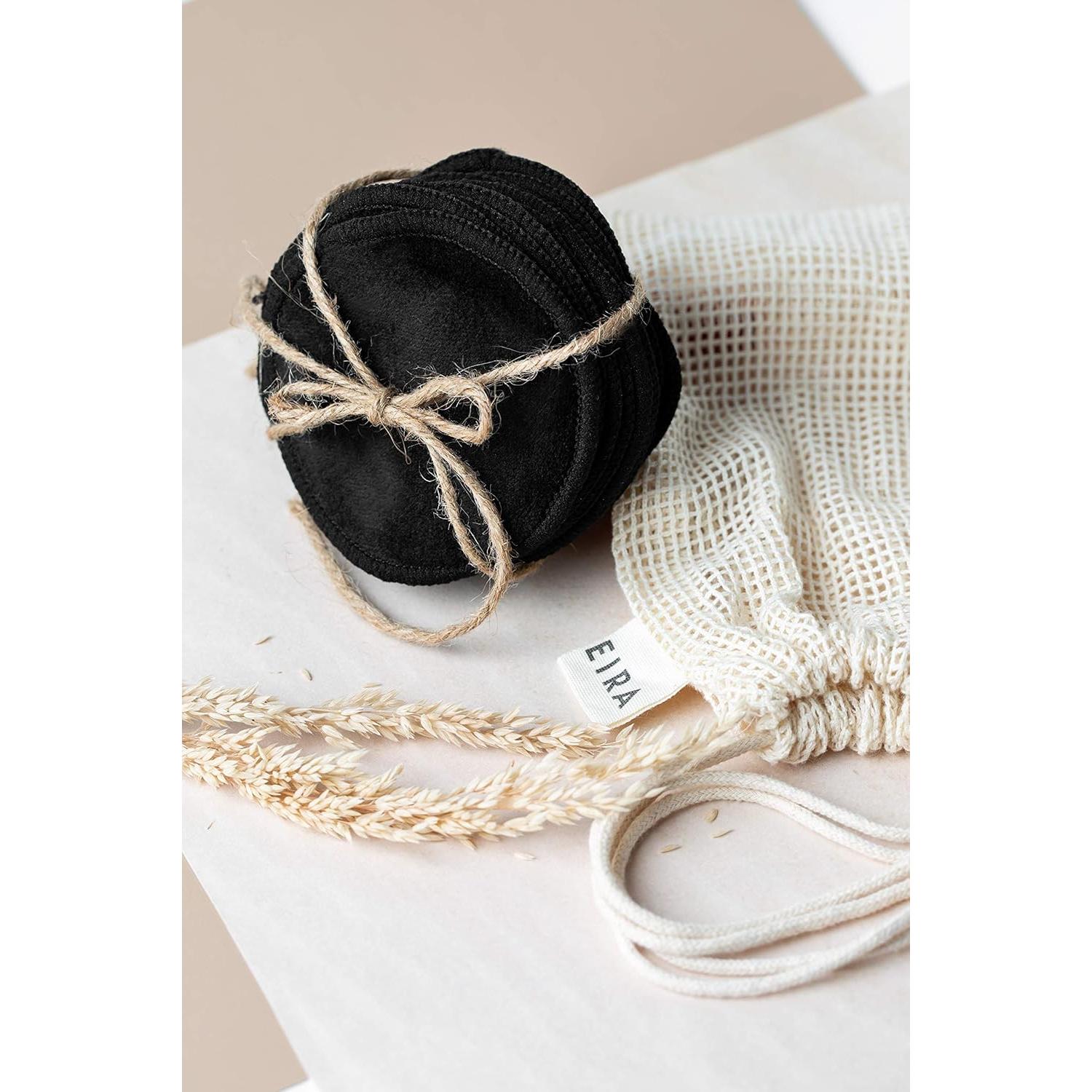 Discos Desmaquillantes Reutilizables EIRA - Algodón y Bambú