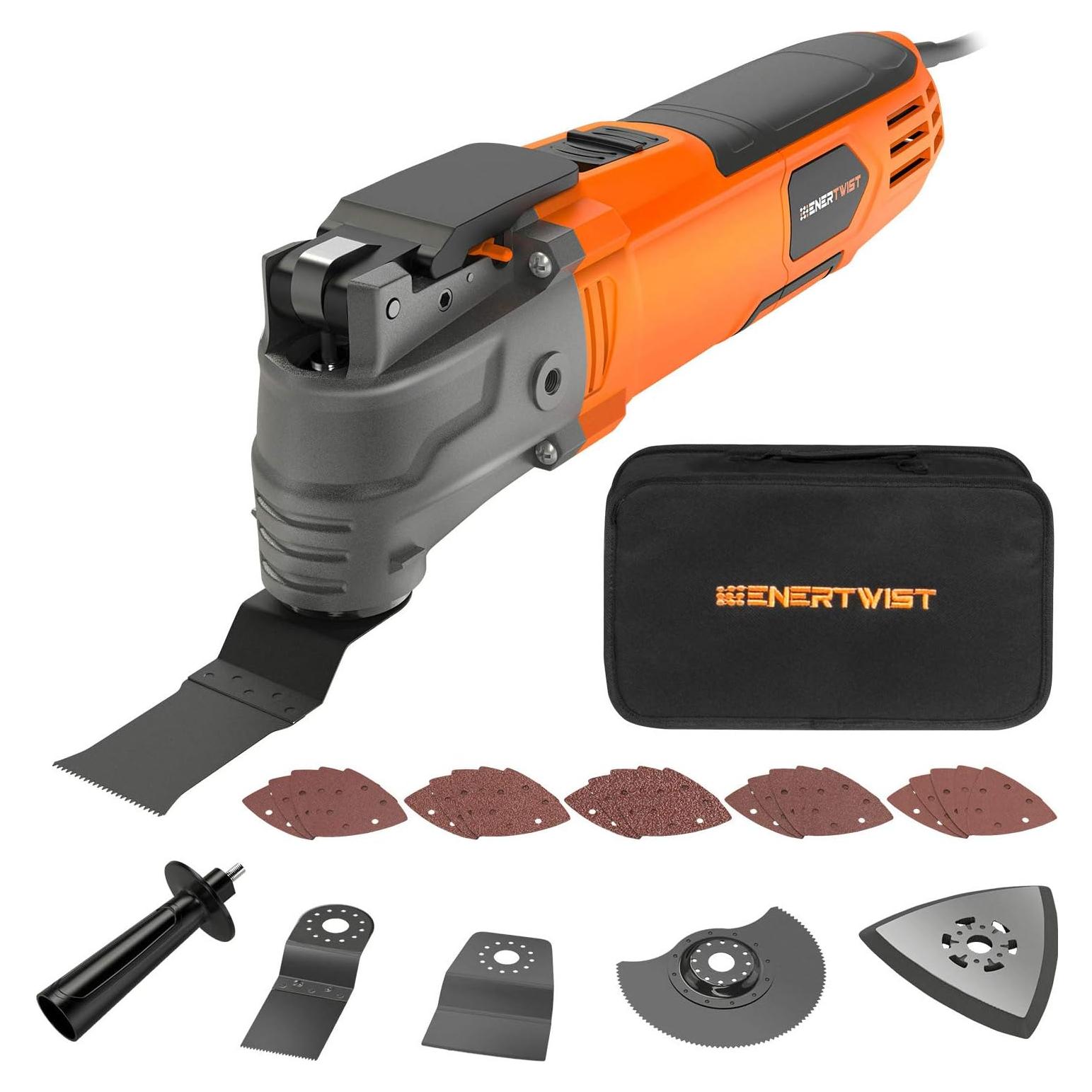 Multiherramienta Oscilante ENERTWIST 500W 31 Accesorios