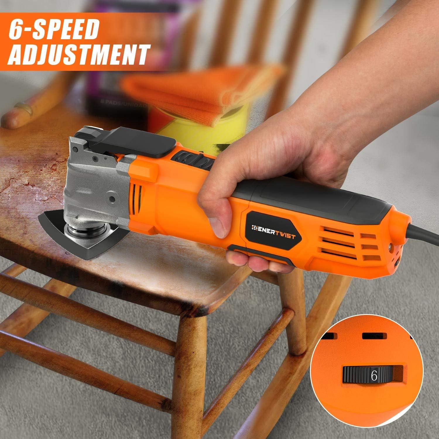 Multiherramienta Oscilante ENERTWIST 500W 31 Accesorios