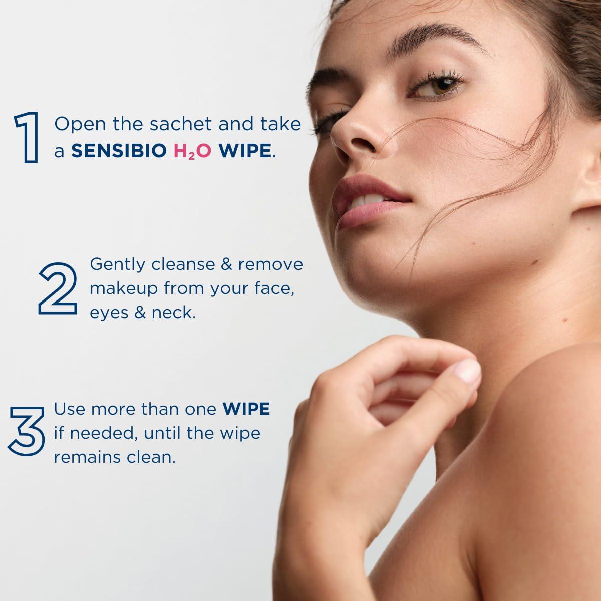 Toallitas Desmaquillantes Bioderma Sensibio H2O - 25 Unidades