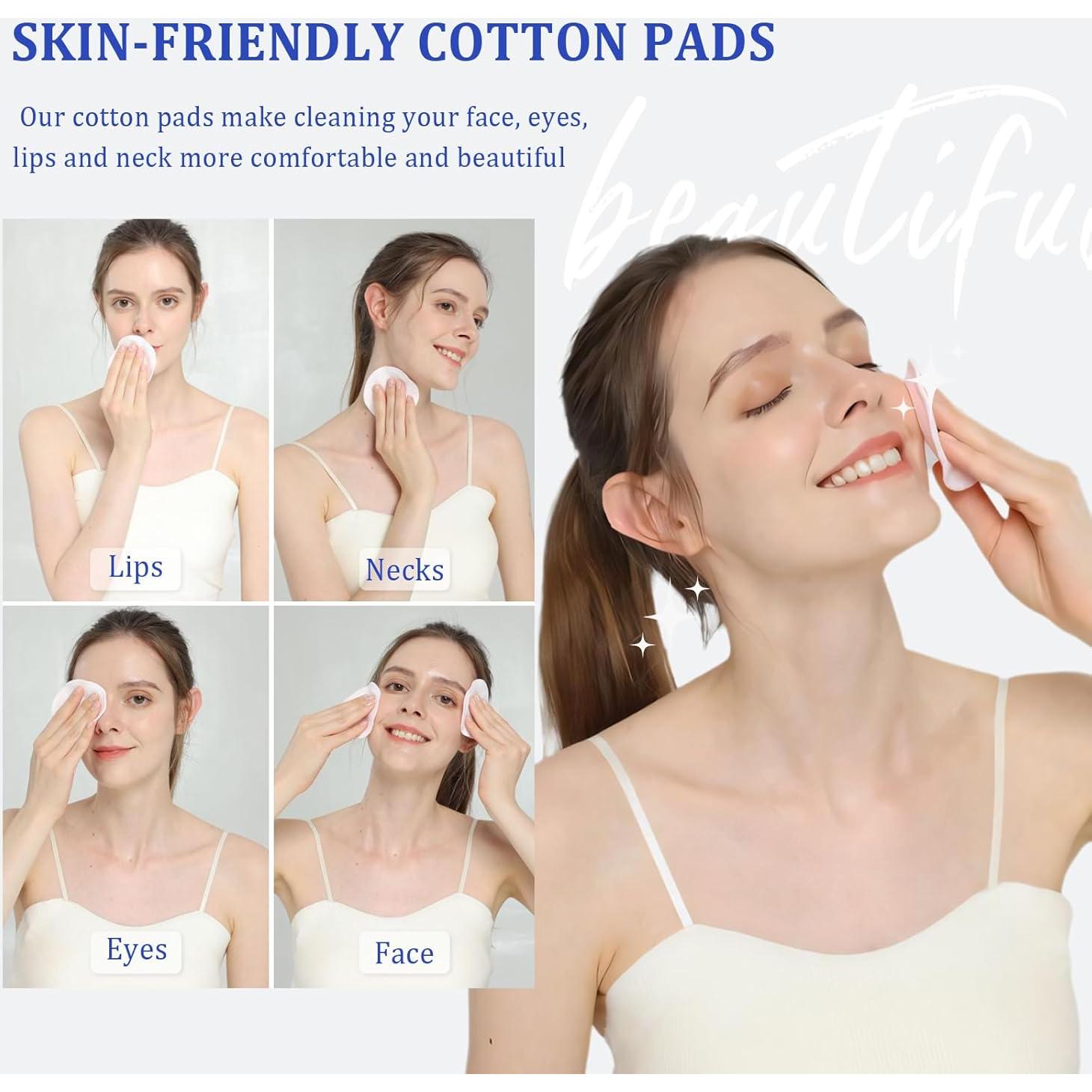 Discos Desmaquillantes Reutilizables BILIYA de Bambú 30 Unidades