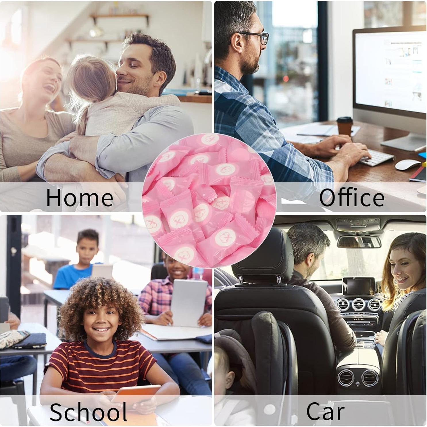 Toalla Comprimida Classycoo 100 PCS Algodón Rosa Ecológica