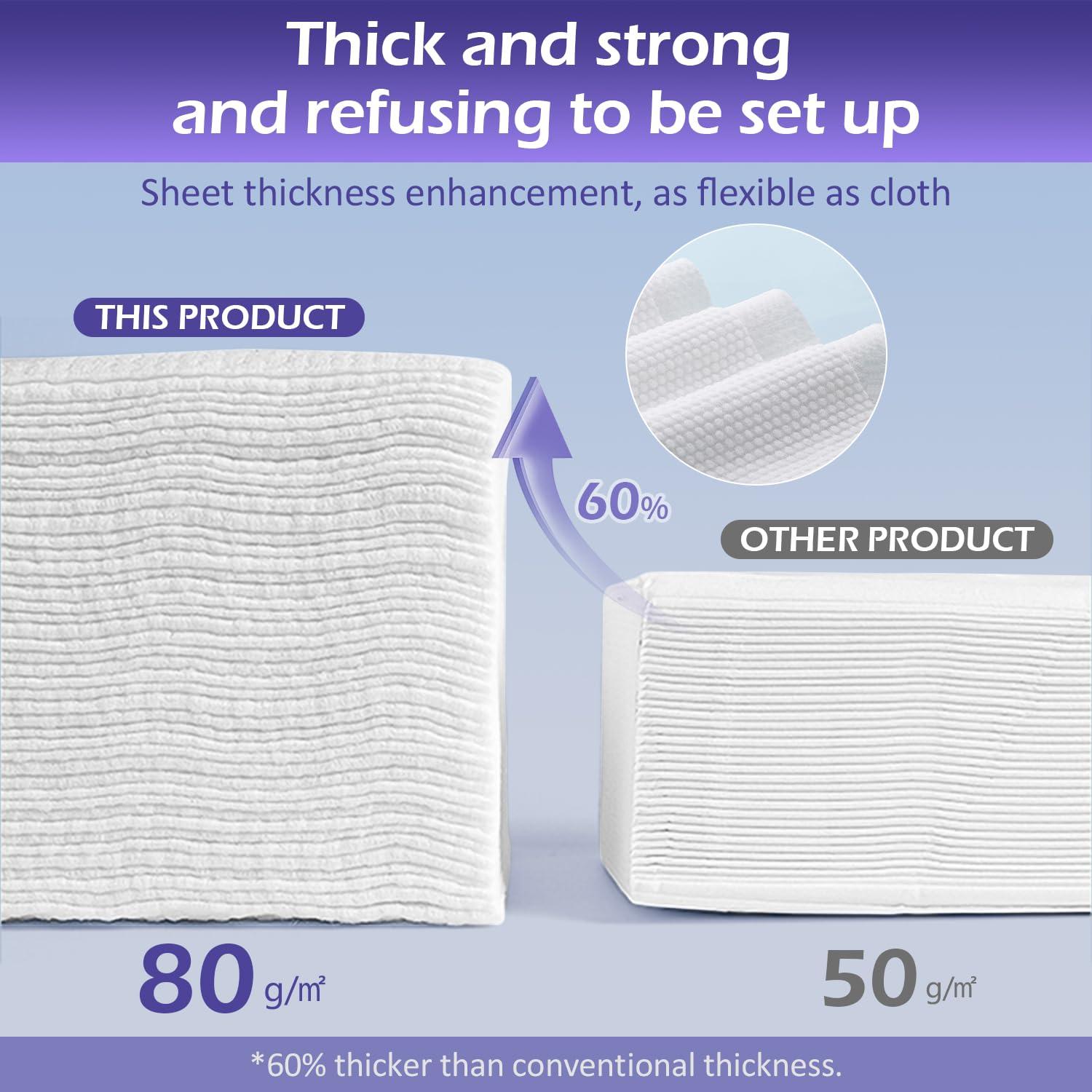 Toallas Faciales Desechables Cokoness 100 Unidades 20x20cm