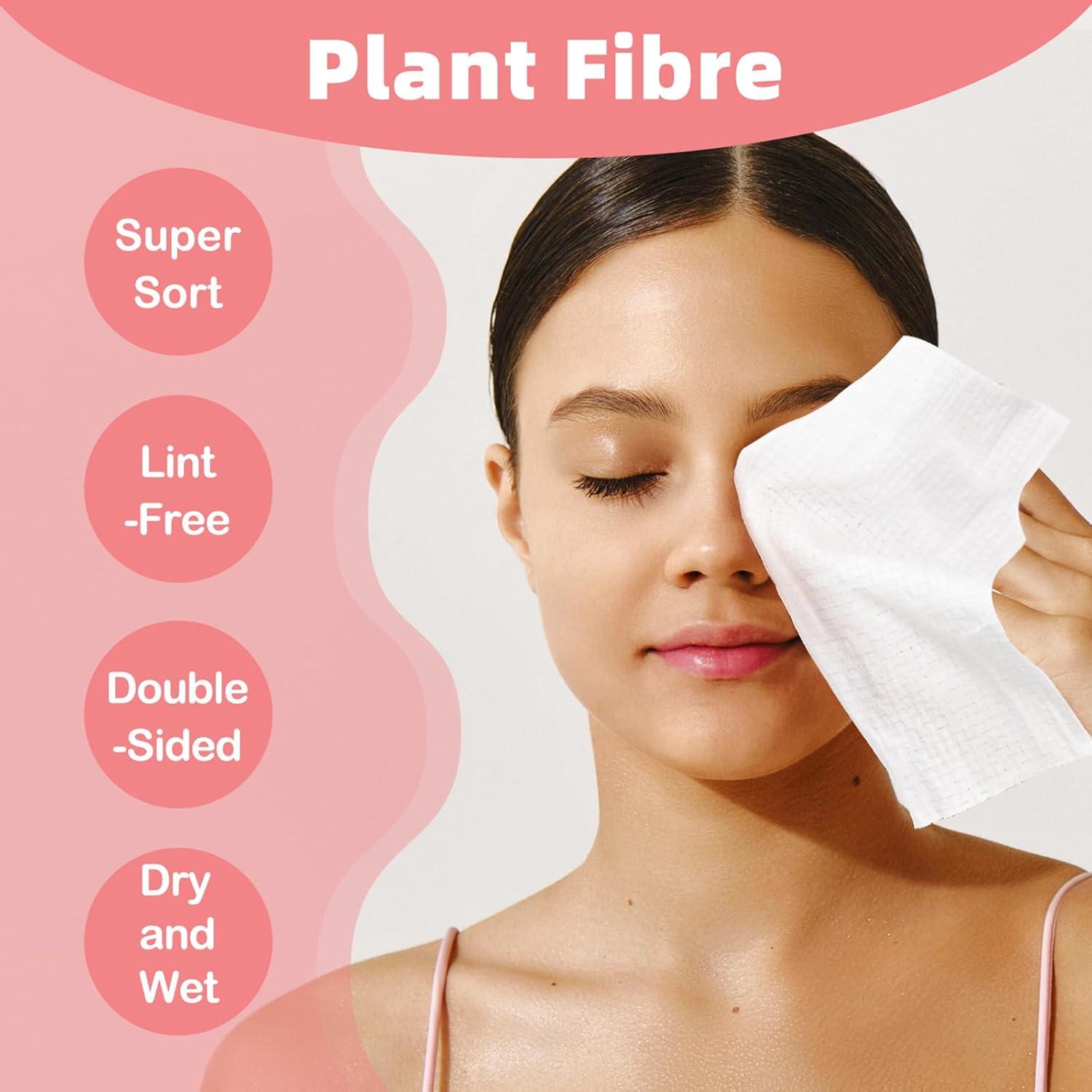 Toallas Faciales Desechables ICOTLE 50 Unidades 25.4x30.5cm