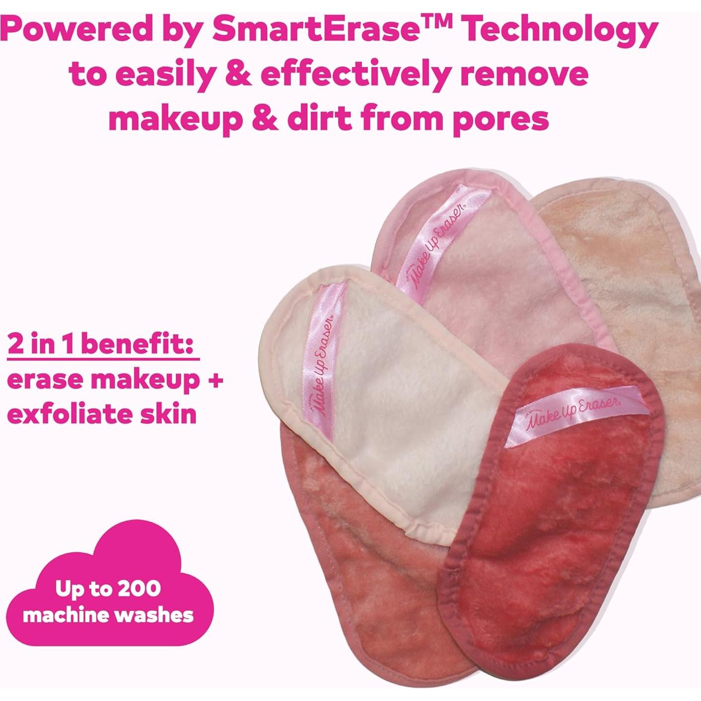 MakeUp Eraser Mini PRO 5pk - Eliminador de Maquillaje