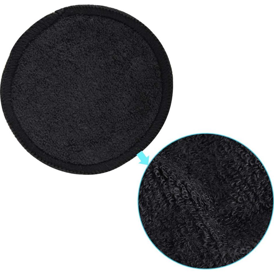 Almohadillas Desmaquillantes Reutilizables SIQUK 24 Piezas Bambú