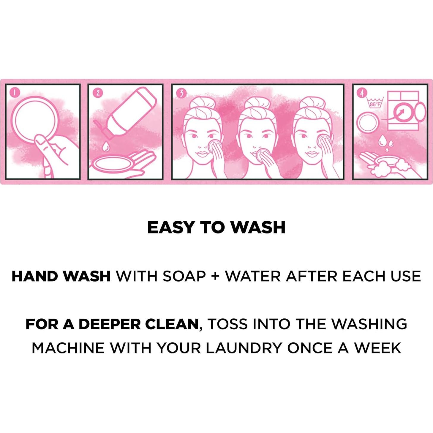 Garnier Almohadillas Ecológicas Micelares Reutilizables 3 Pzas