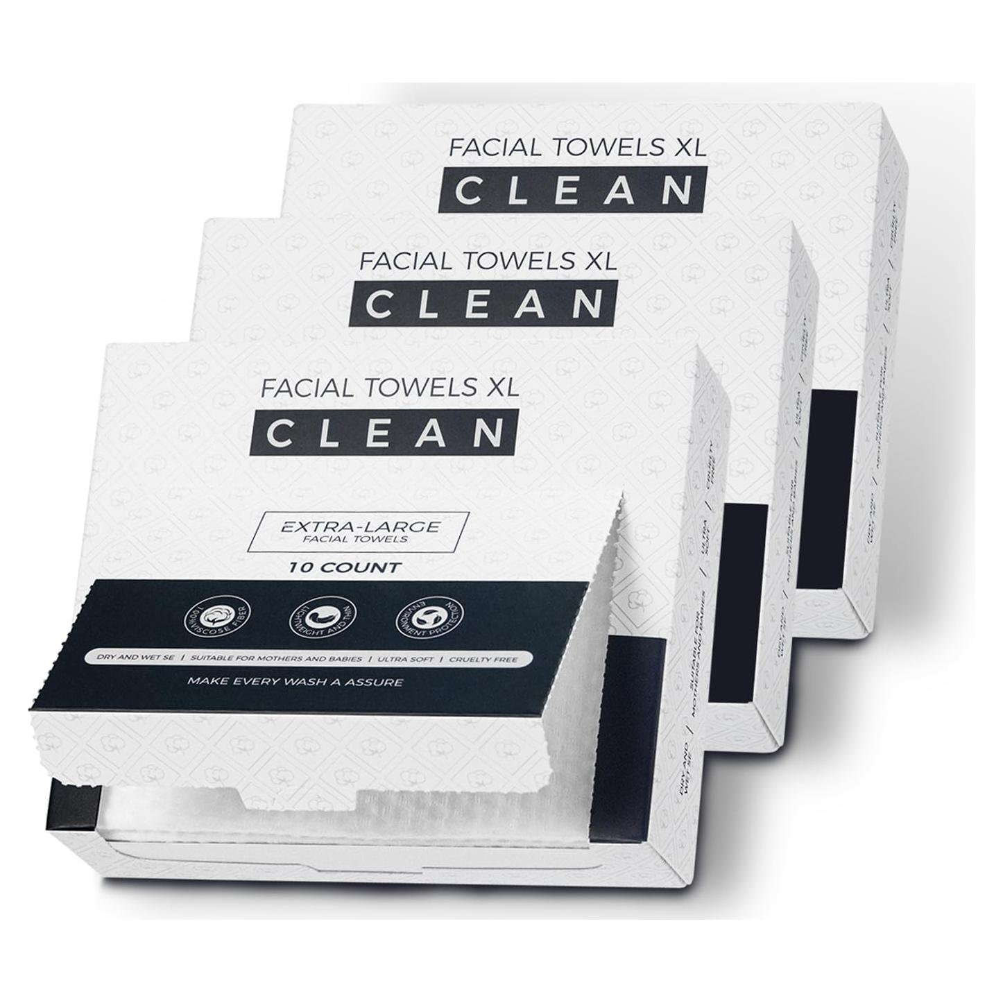 Toallas Faciales Desechables PUPUPE 30 Piezas 20.1x23.9cm