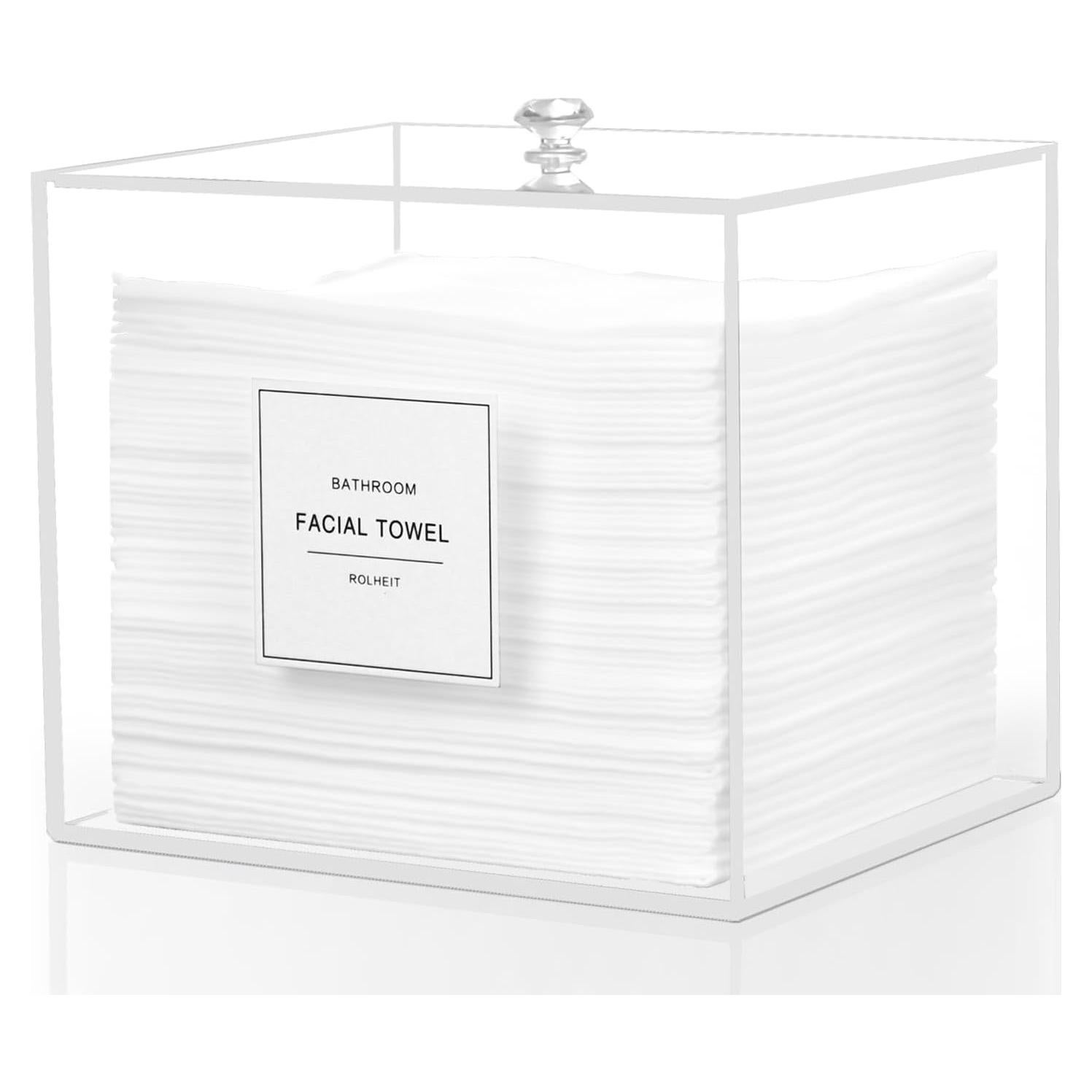Soporte de Toallas Desechables Rolheit Acrílico 18x15 cm