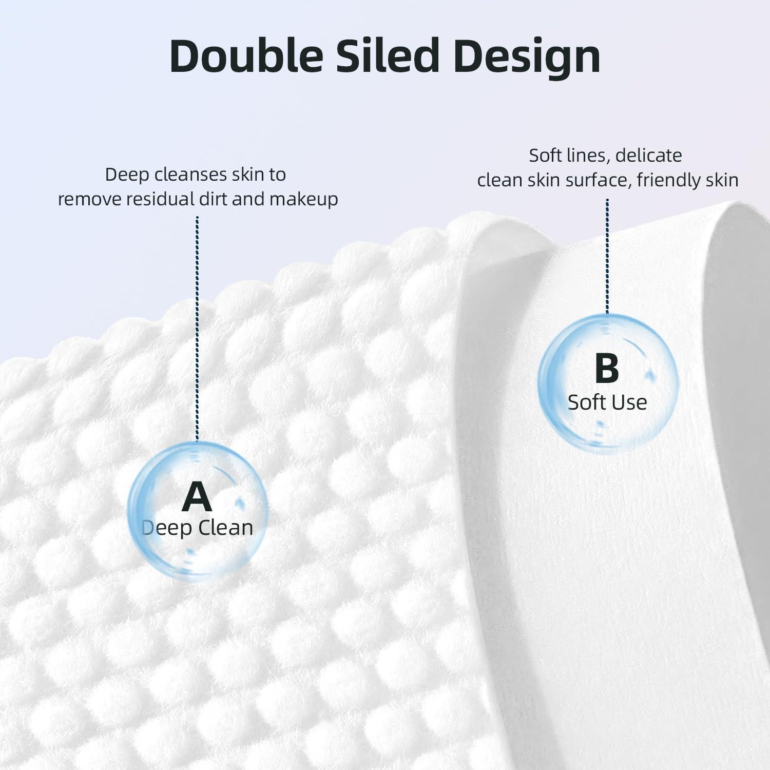 Toallas Faciales Desechables PUPUPE 50 Unidades Biodegradables