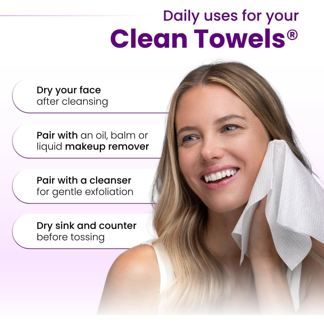 Toallas Limpias Club Toallas XL 50 Ct - Suavidad y Antiarrugas