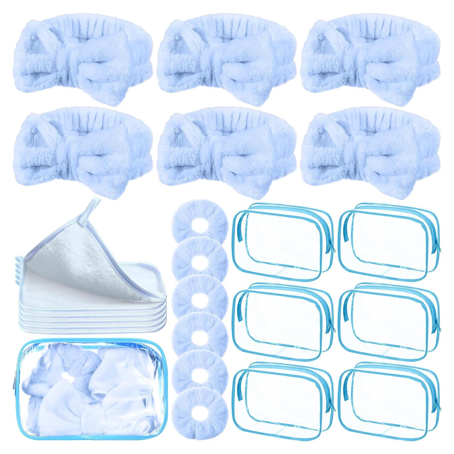 Conjunto de Fiesta de Spa 24 Piezas Mimorou Azul