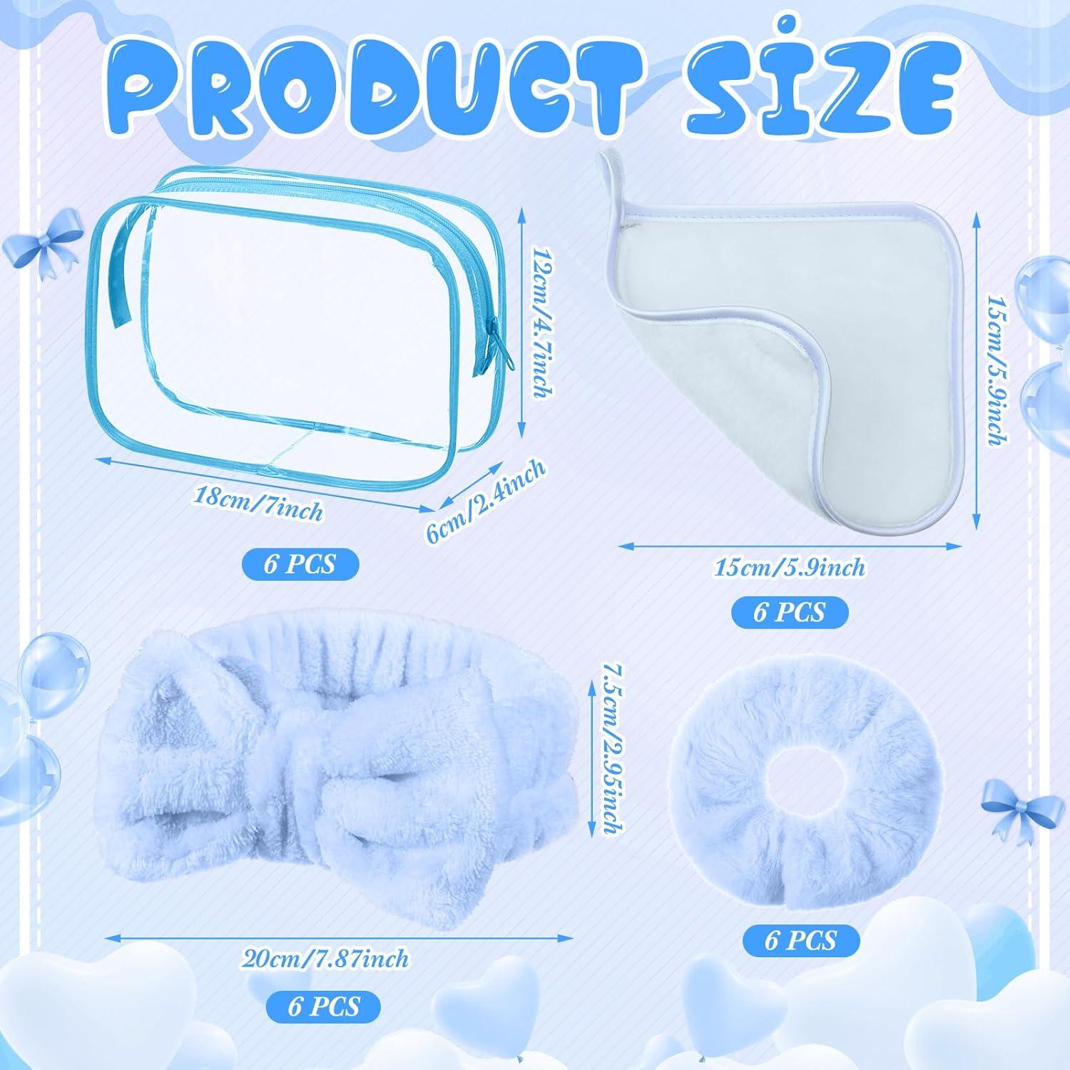 Conjunto de Fiesta de Spa 24 Piezas Mimorou Azul