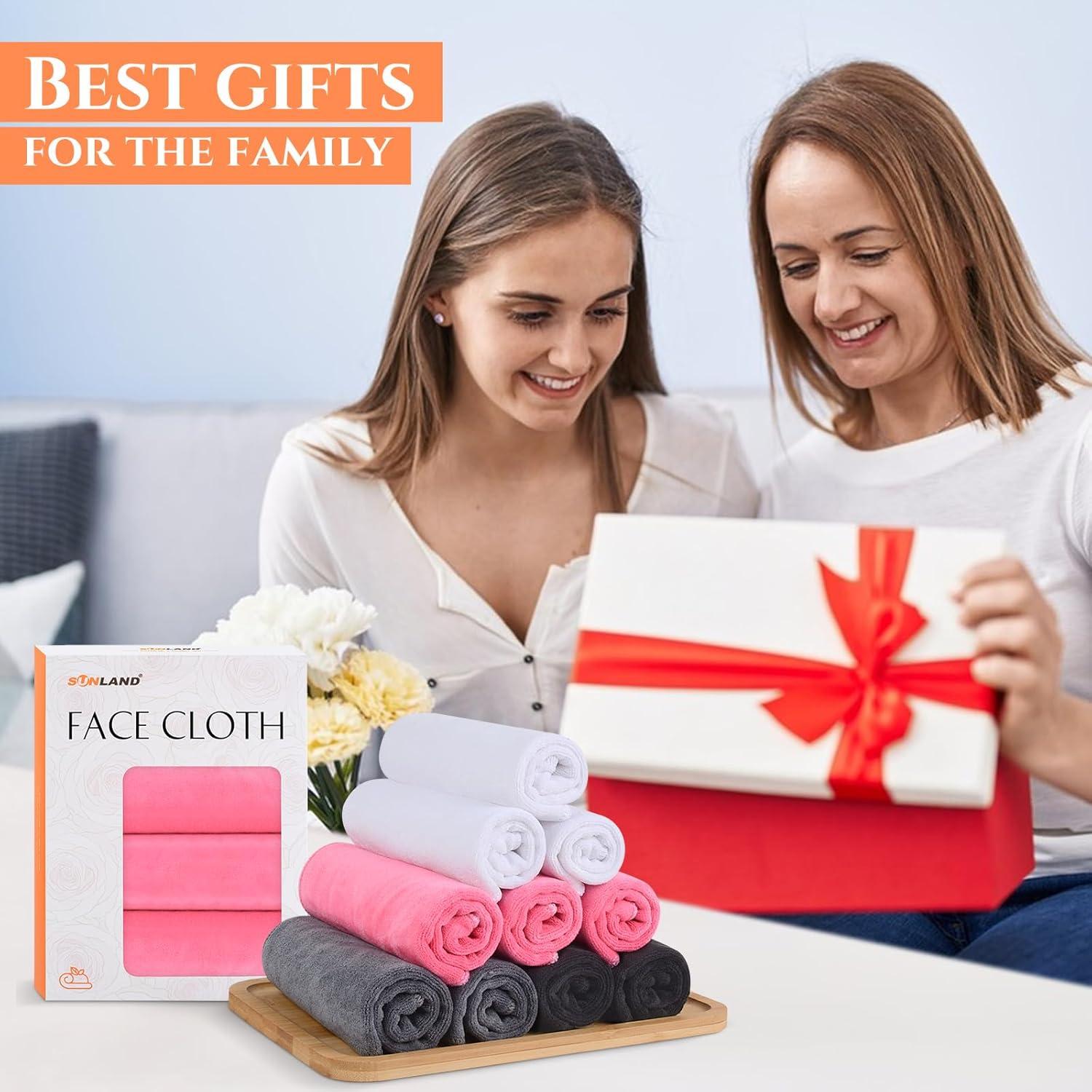 Paños de Microfibra Reutilizables SUNLAND - 4 Unidades Gris