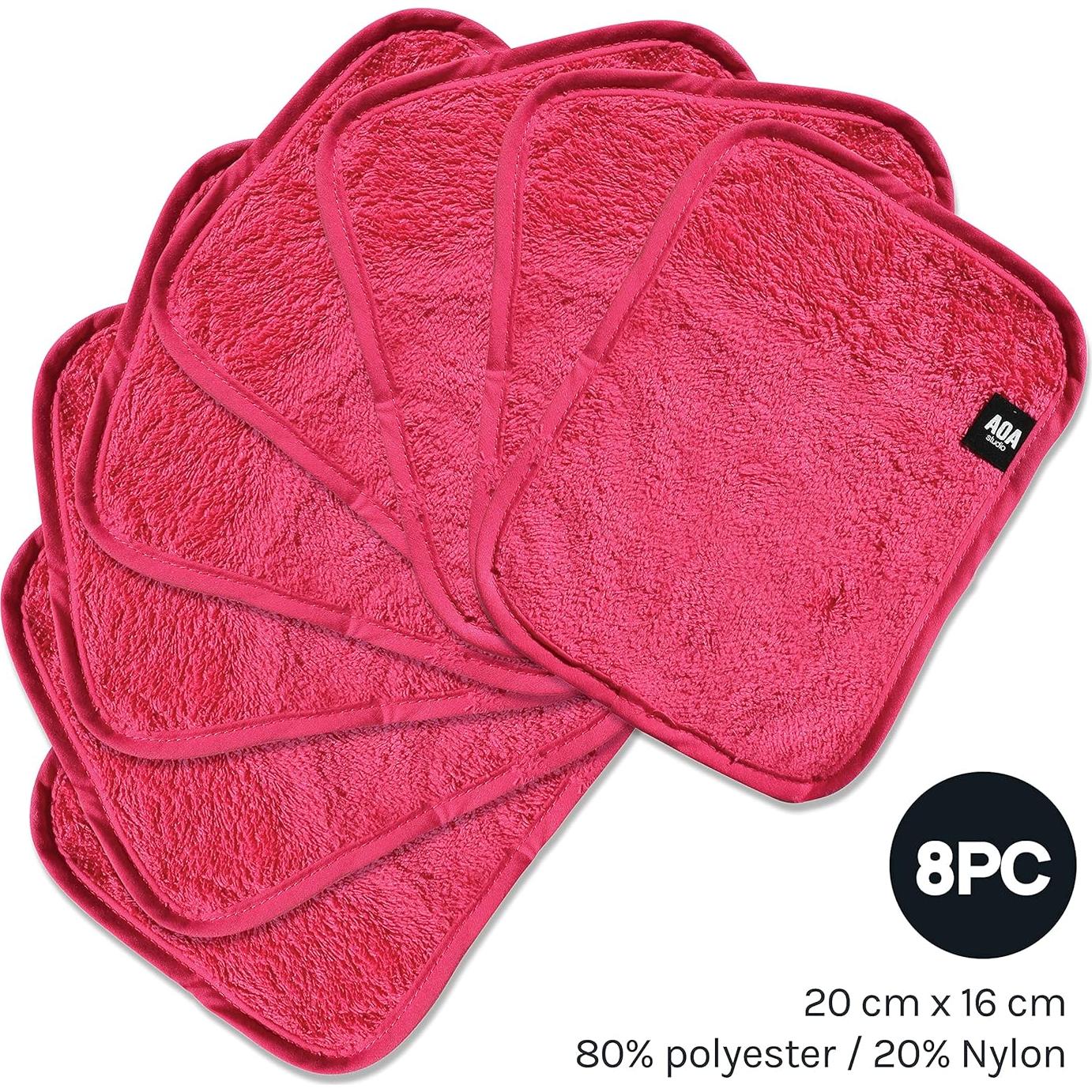 Toalla de Microfibra AOA Studio para Eliminar Maquillaje 20x16cm