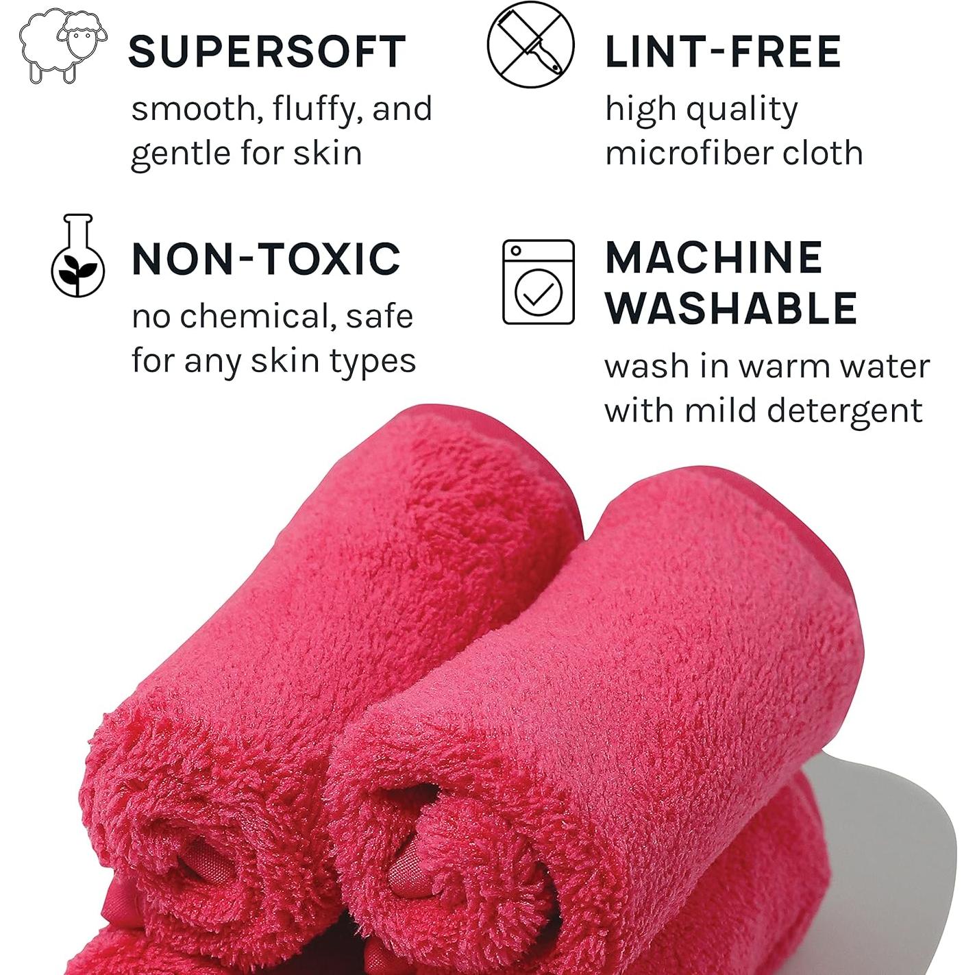 Toalla de Microfibra AOA Studio para Eliminar Maquillaje 20x16cm