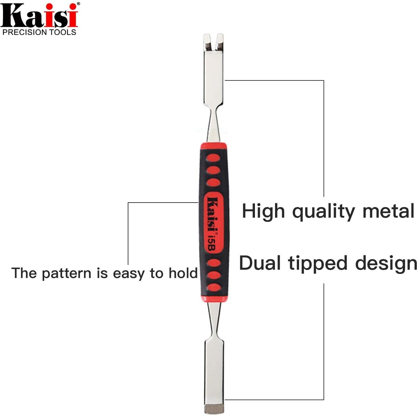 Juego de Pinzas de Precisión Kaisi 12 Pcs Antiestáticas