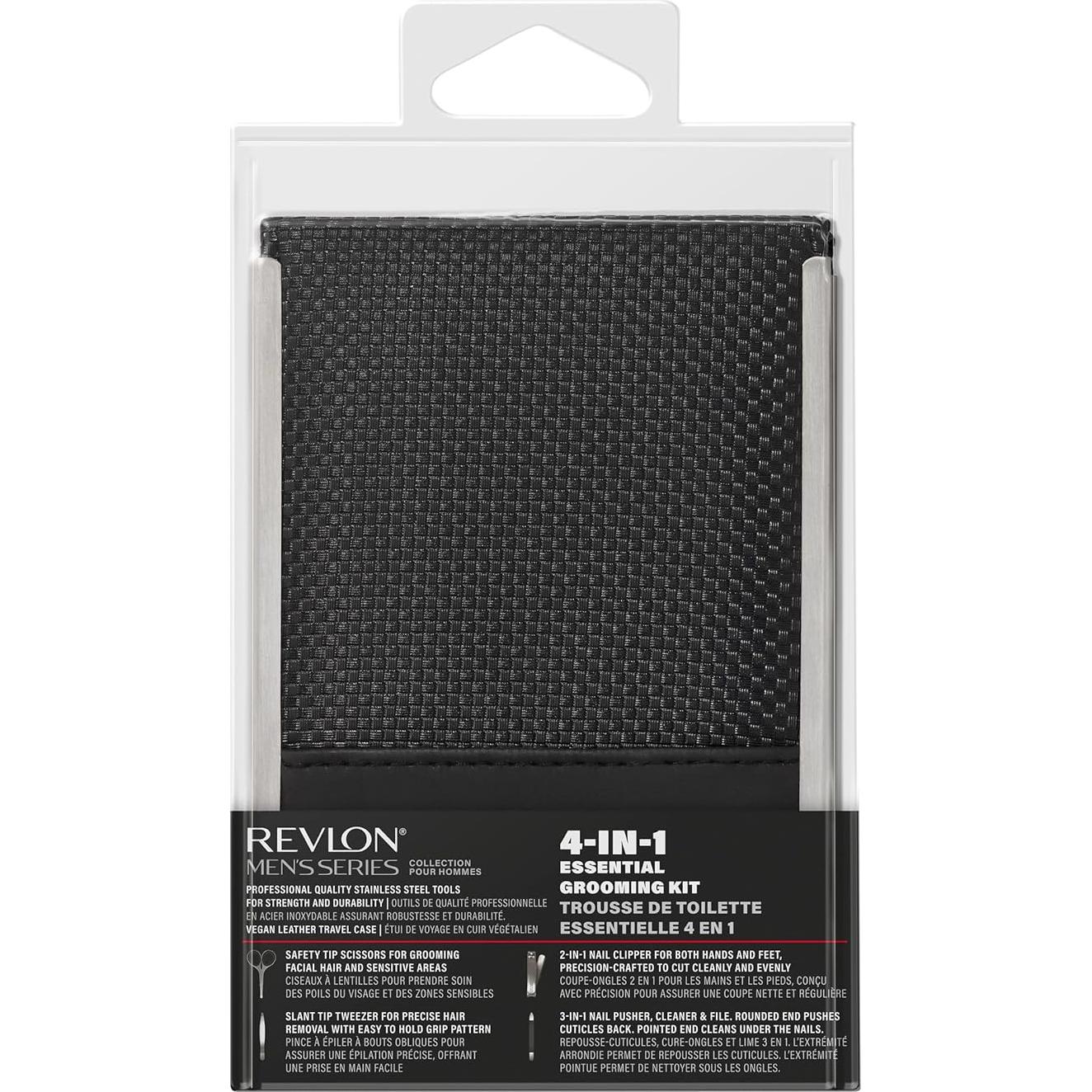 Kit de Aseo Masculino Revlon 5 Piezas Acero Inoxidable