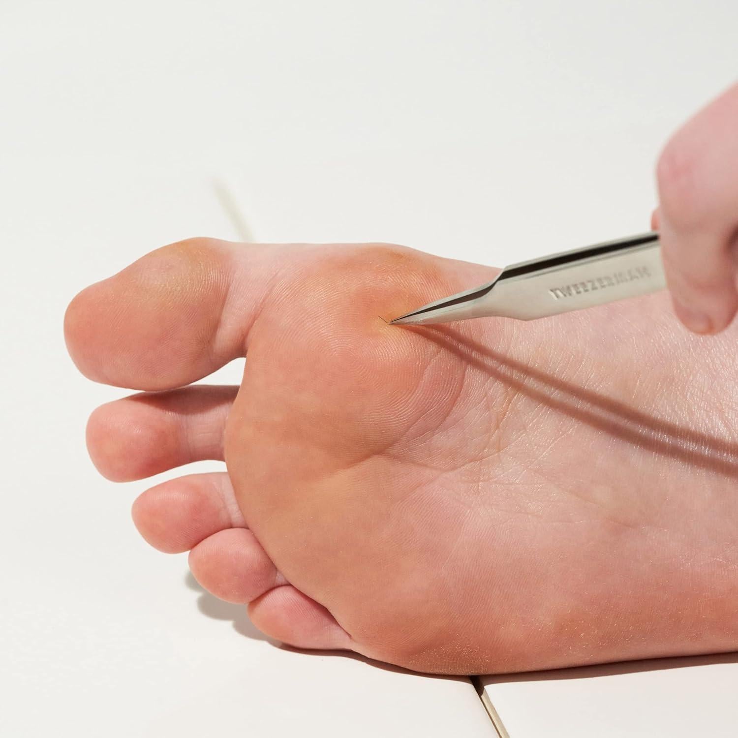 Pinzas de Acero Inoxidable Tweezerman para Vello Encarnado