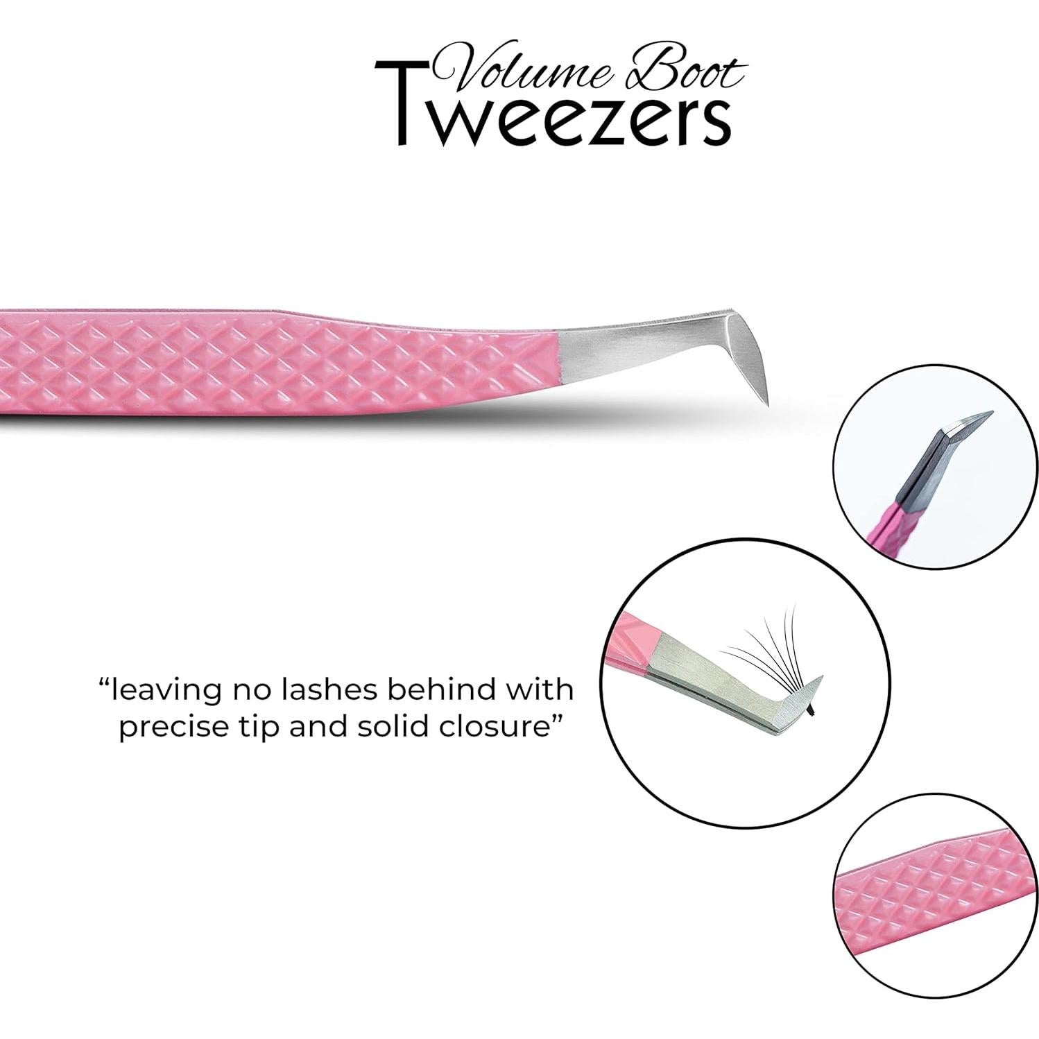 Pinzas para Pestañas SIVOTE - Set de 3 en Colores Pastel