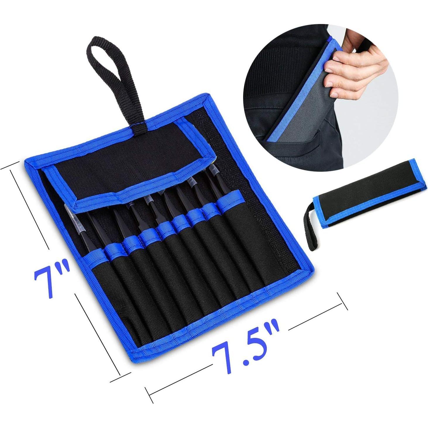 Juego de Pinzas de Precisión ESD Alitamei - 10 Piezas con Bolsa