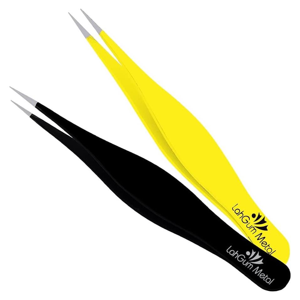 Kit de Pinzas de Precisión LahGum Metal - Acero Inoxidable