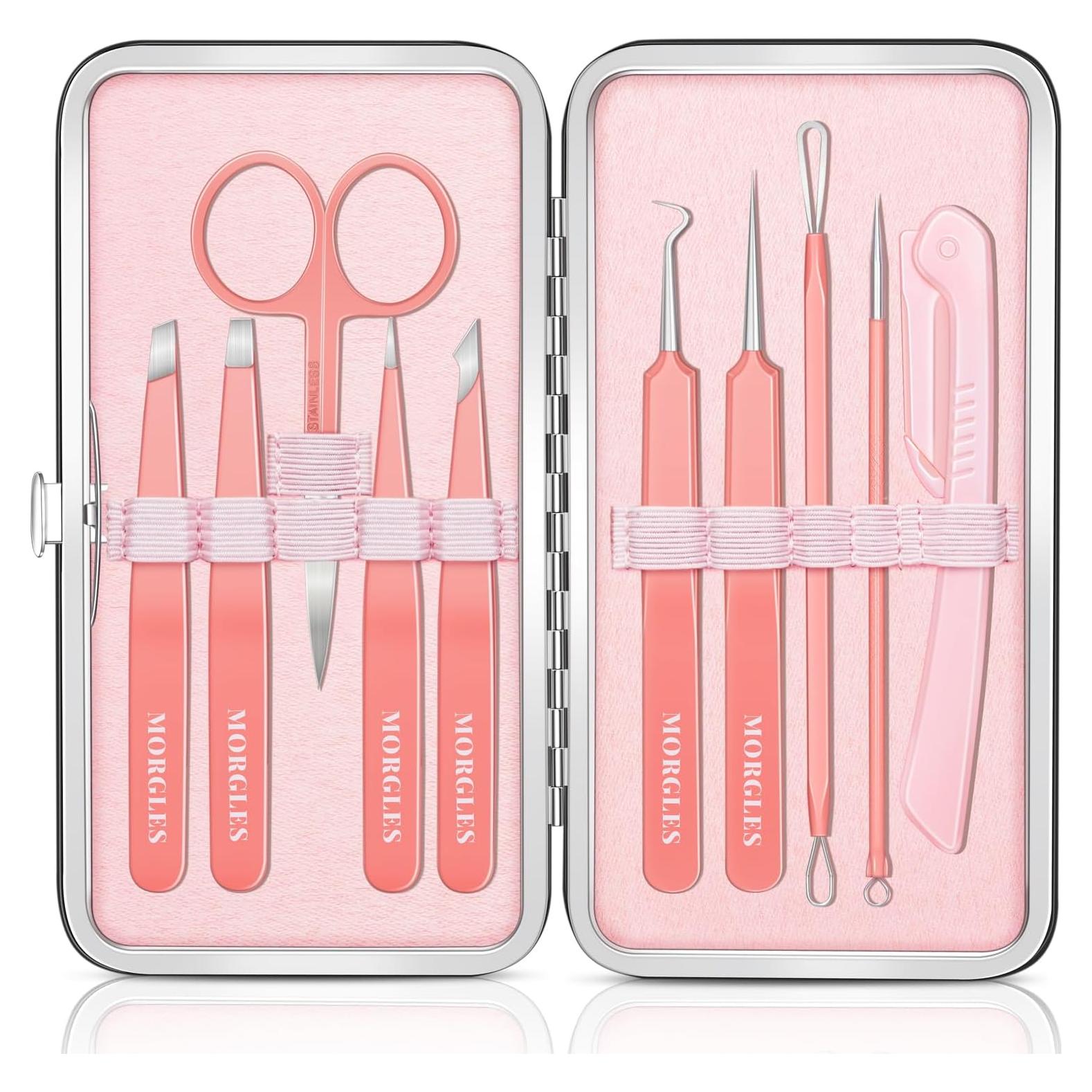 Kit de Pinzas MORGLES para Vello Encarnado y Espinillas