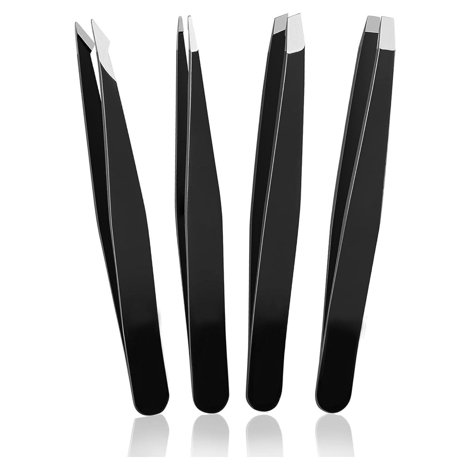 Juego de Pinzas de Acero Inoxidable ZALIK - 4 Piezas