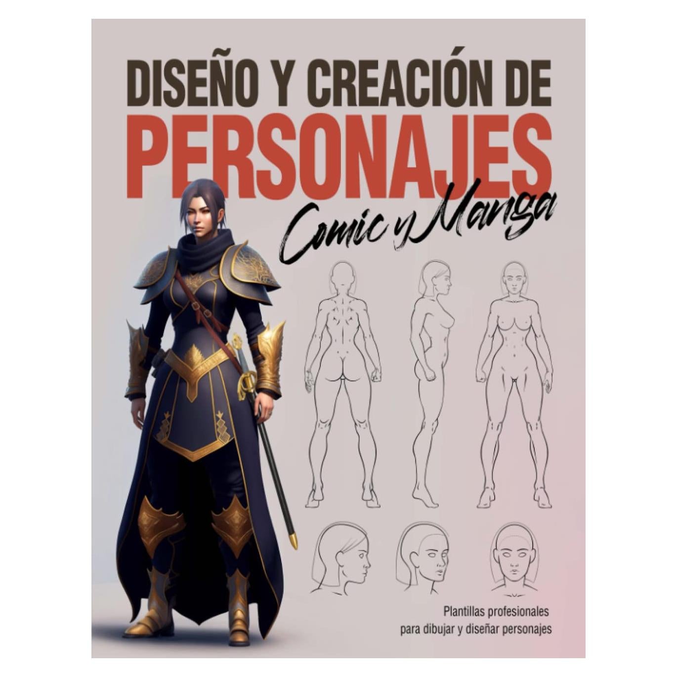 Cuaderno de Diseño de Personajes para Artistas - Español