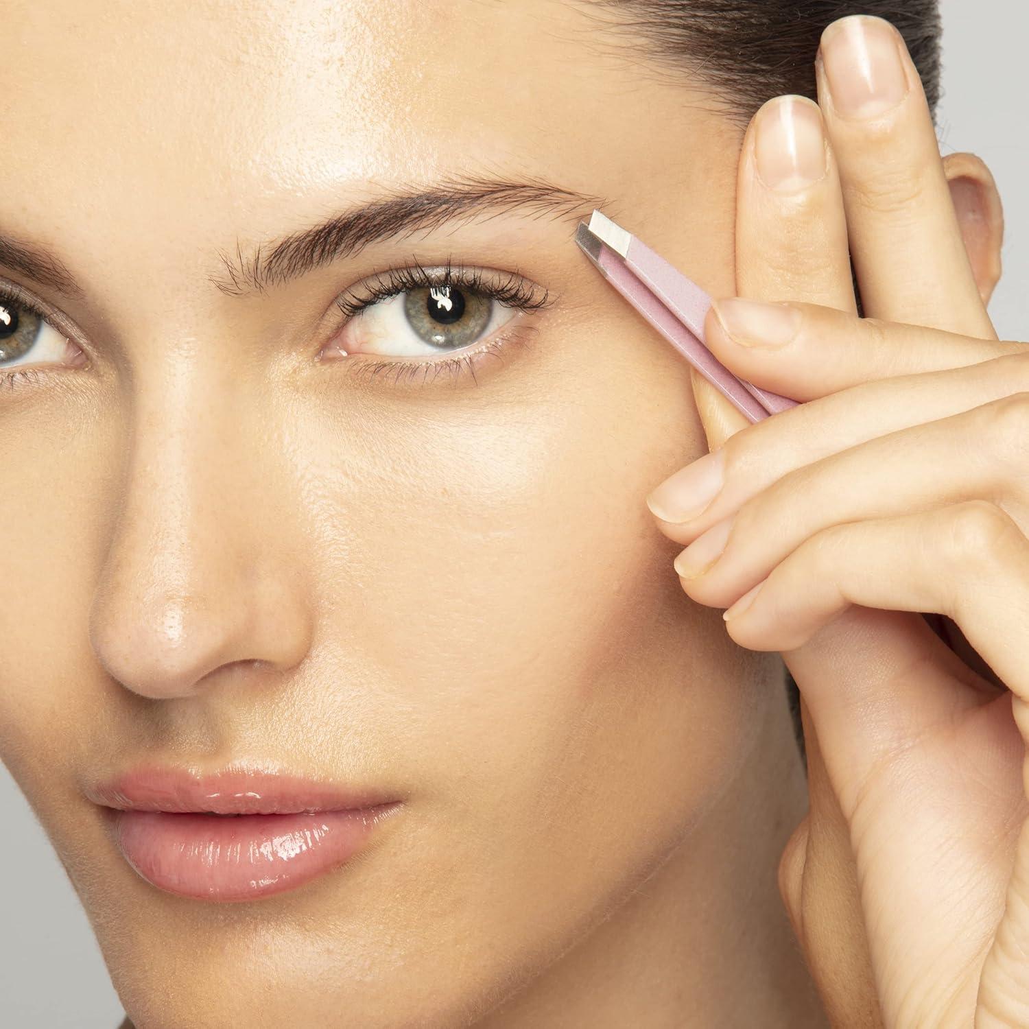 Juego de Esculpido de Cejas Tweezerman Tea Rose 3 Piezas