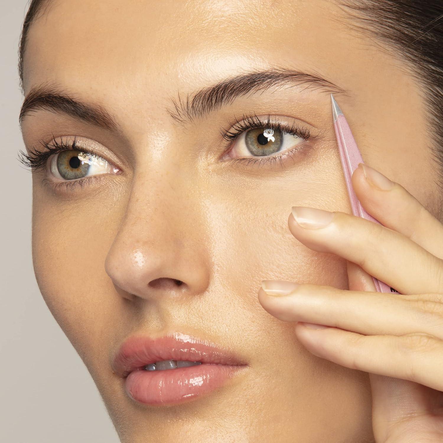 Juego de Esculpido de Cejas Tweezerman Tea Rose 3 Piezas