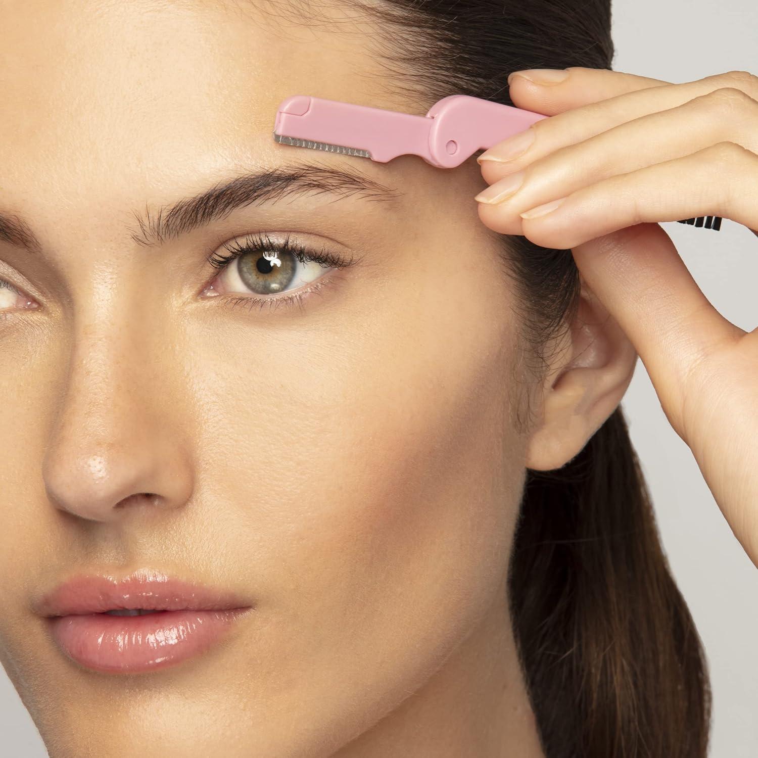 Juego de Esculpido de Cejas Tweezerman Tea Rose 3 Piezas