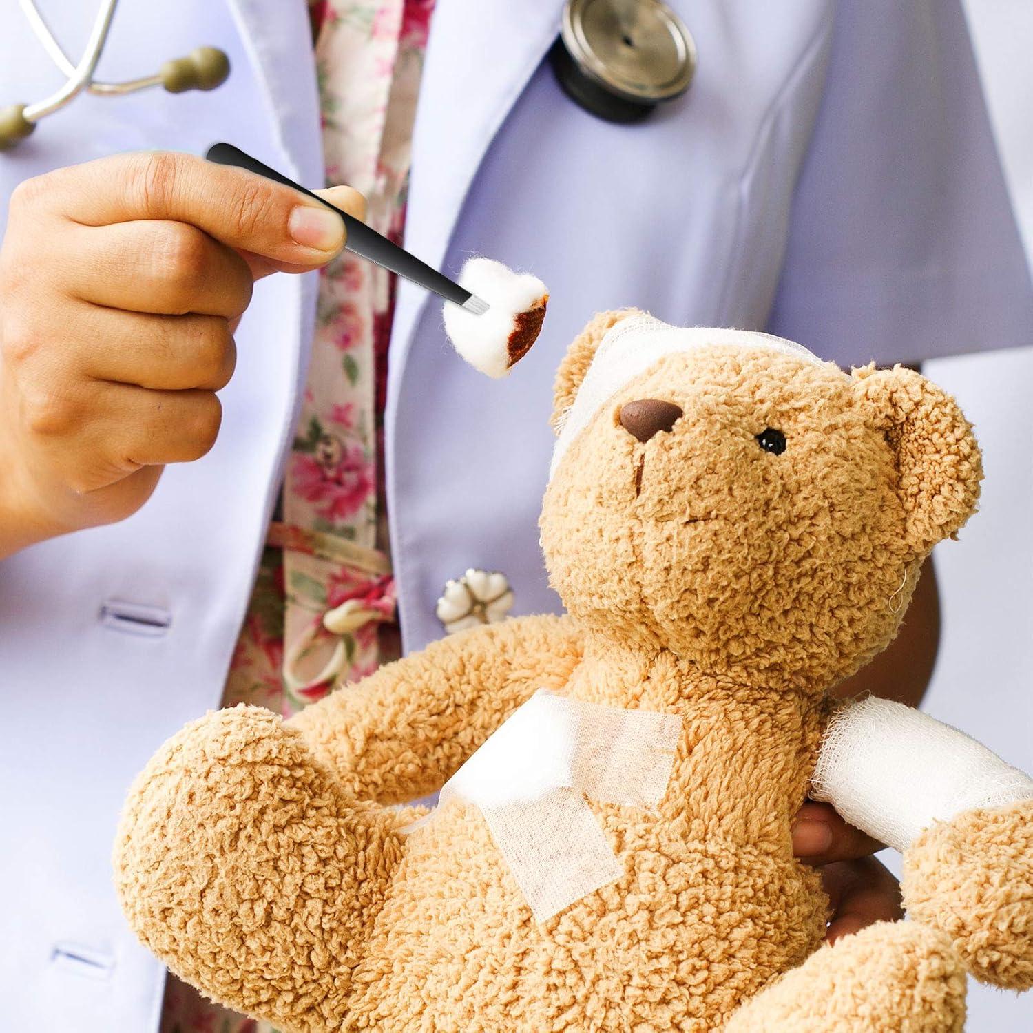 Juego de 24 Pinzas de Precisión Mudder de Acero Inoxidable