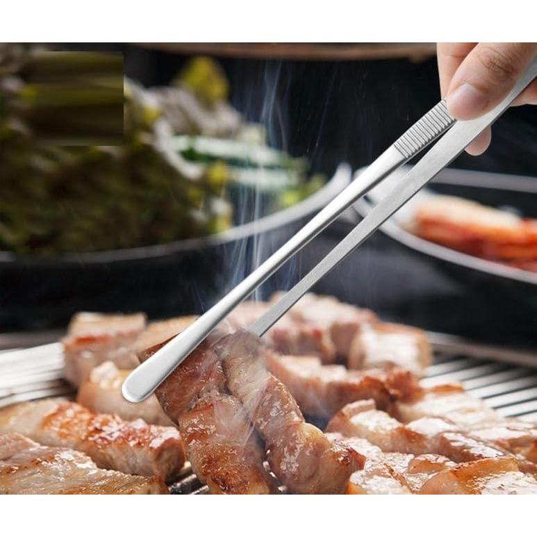 Pinzas de Cocina Hotec de Acero Inoxidable 30.48 cm - Juego de 2