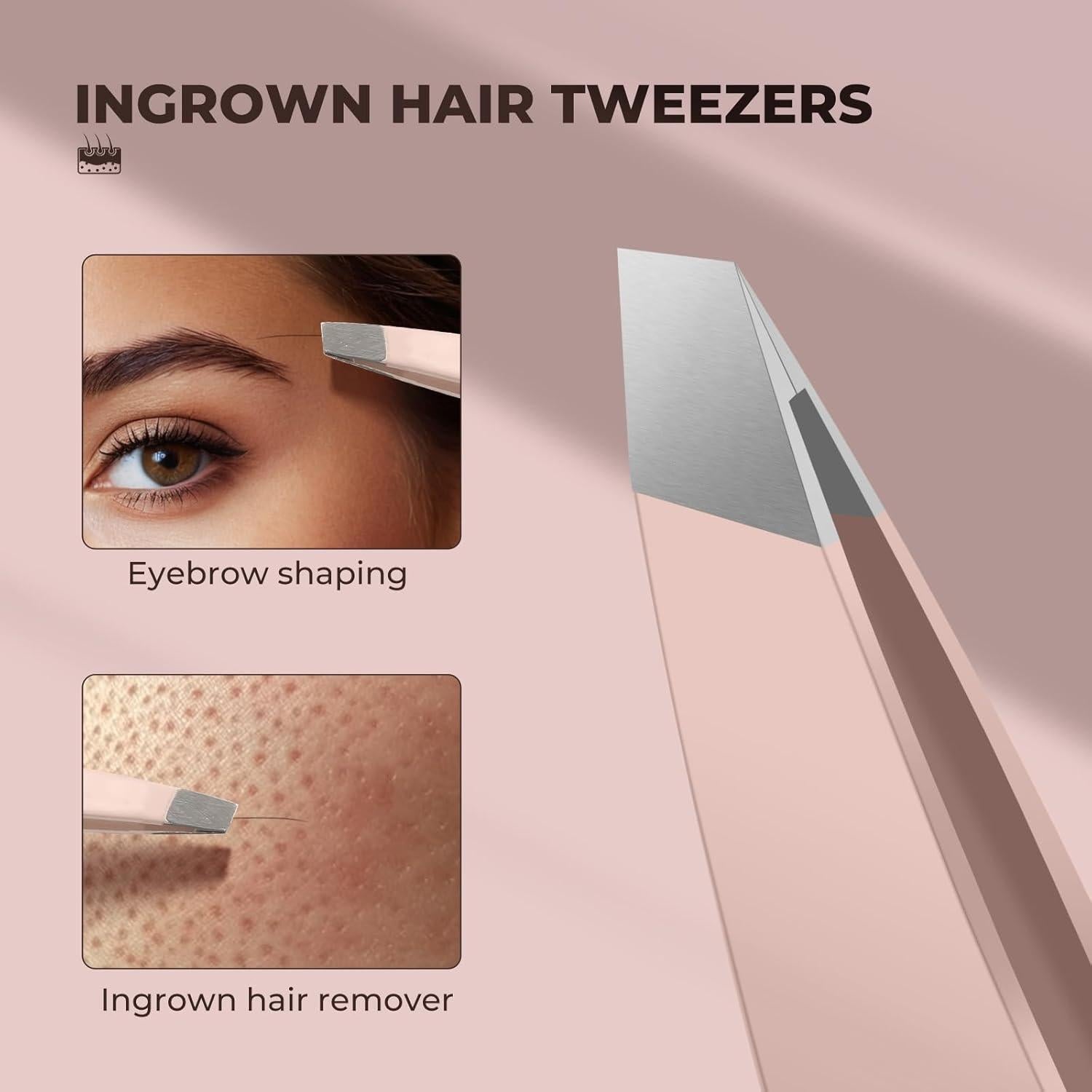 Kit de Pinzas Profesionales YGQQOY para Puntos Negros 7 en 1