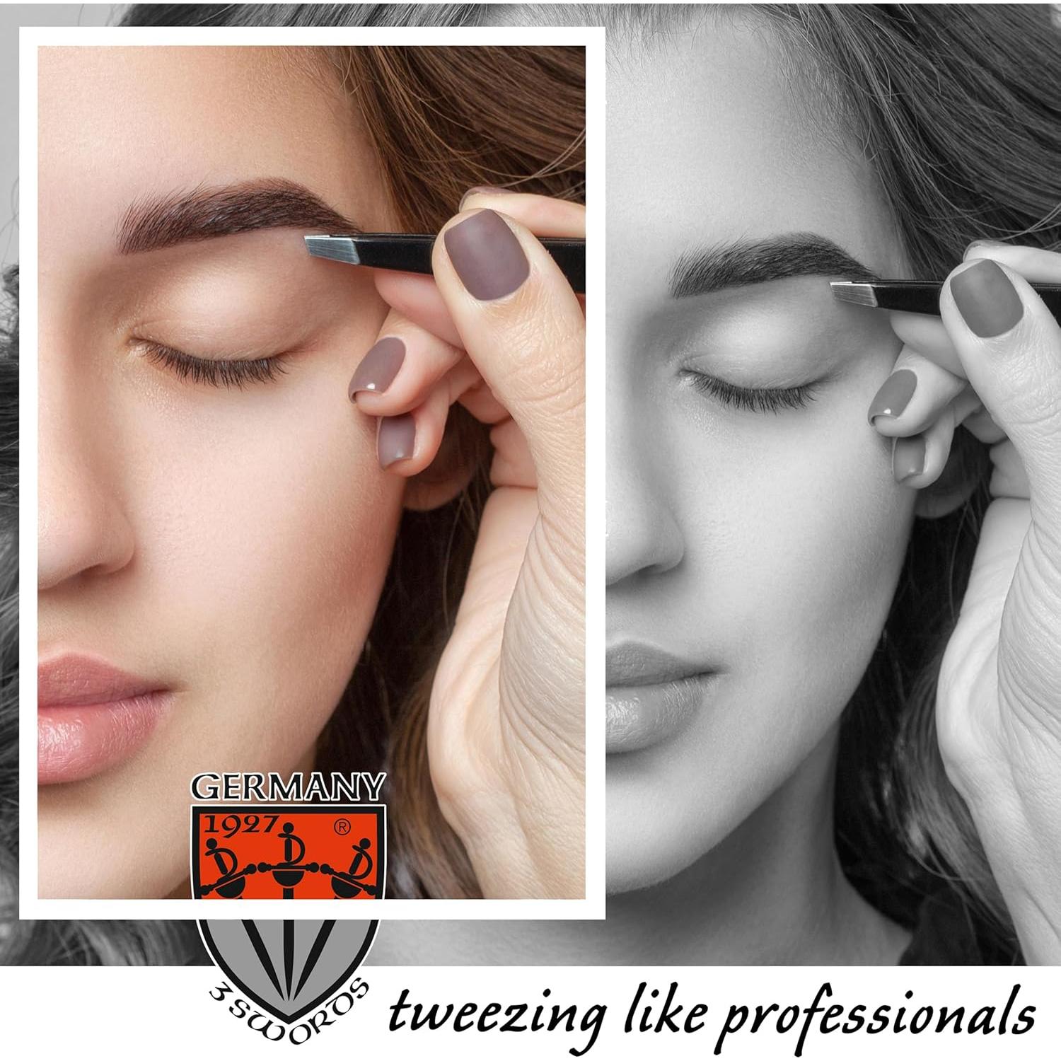 Juego de Pinzas de Precisión 3 Swords Alemania - Estuche Sintético