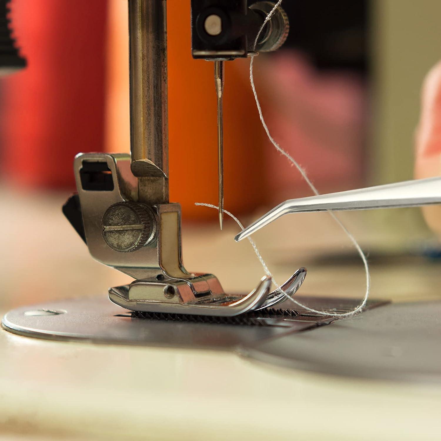 Pinzas de Acero Inoxidable Honoson 10 Pcs Punta Curvada