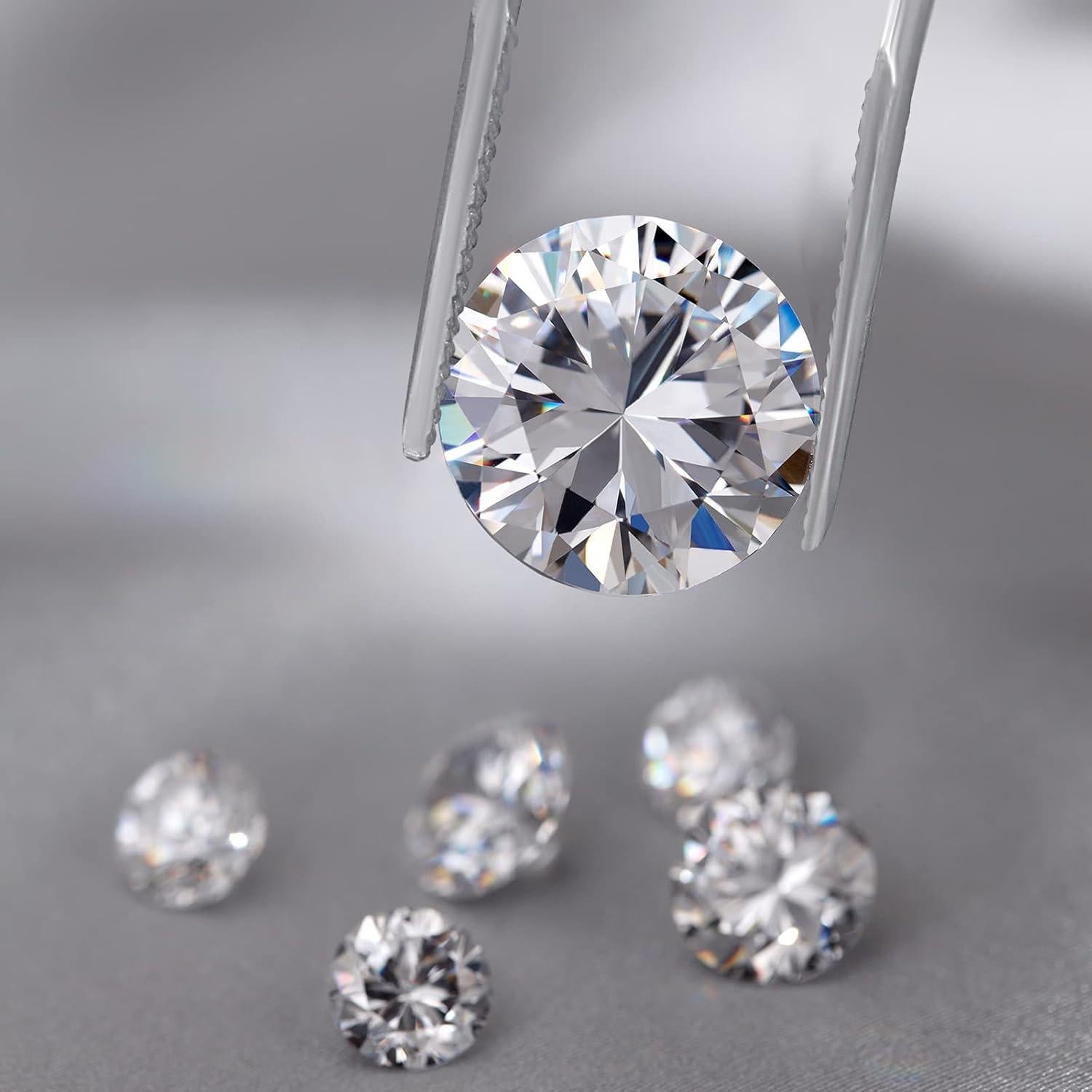 Pinzas de Acero Inoxidable Honoson 10 Pcs Punta Curvada