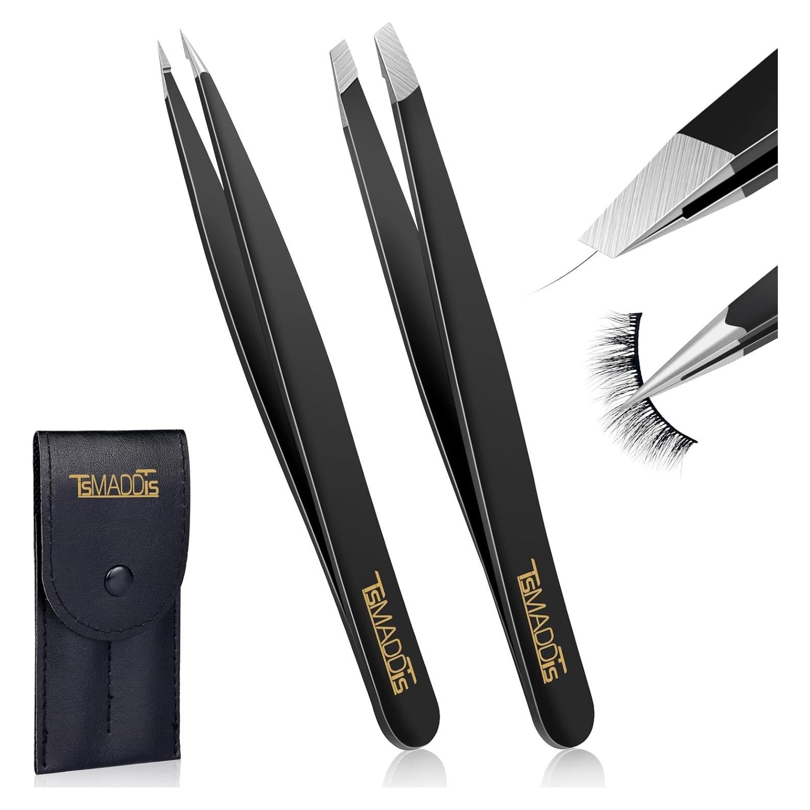 Pinzas de Precisión TsMADDTs de Acero Inoxidable - 2 Piezas