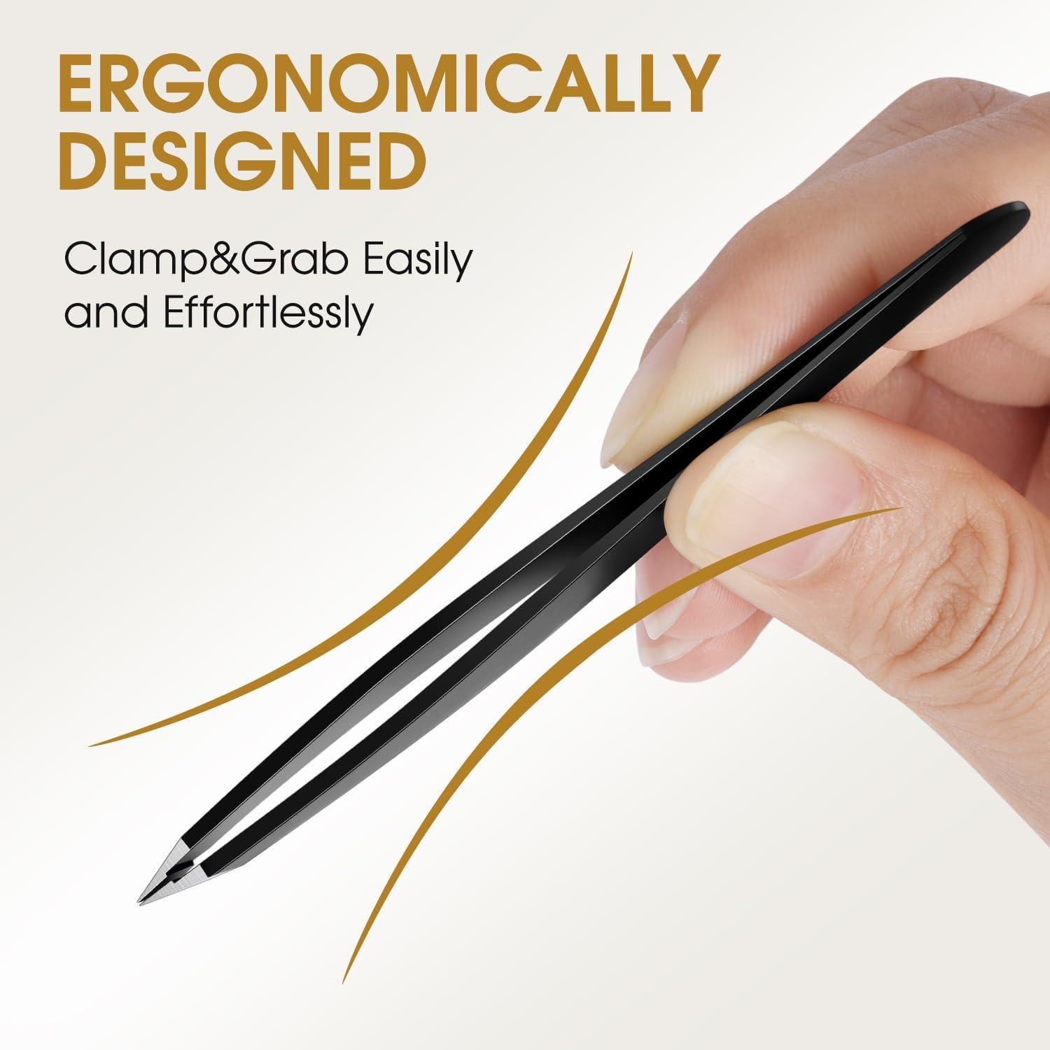 Pinzas de Precisión TsMADDTs de Acero Inoxidable - 2 Piezas